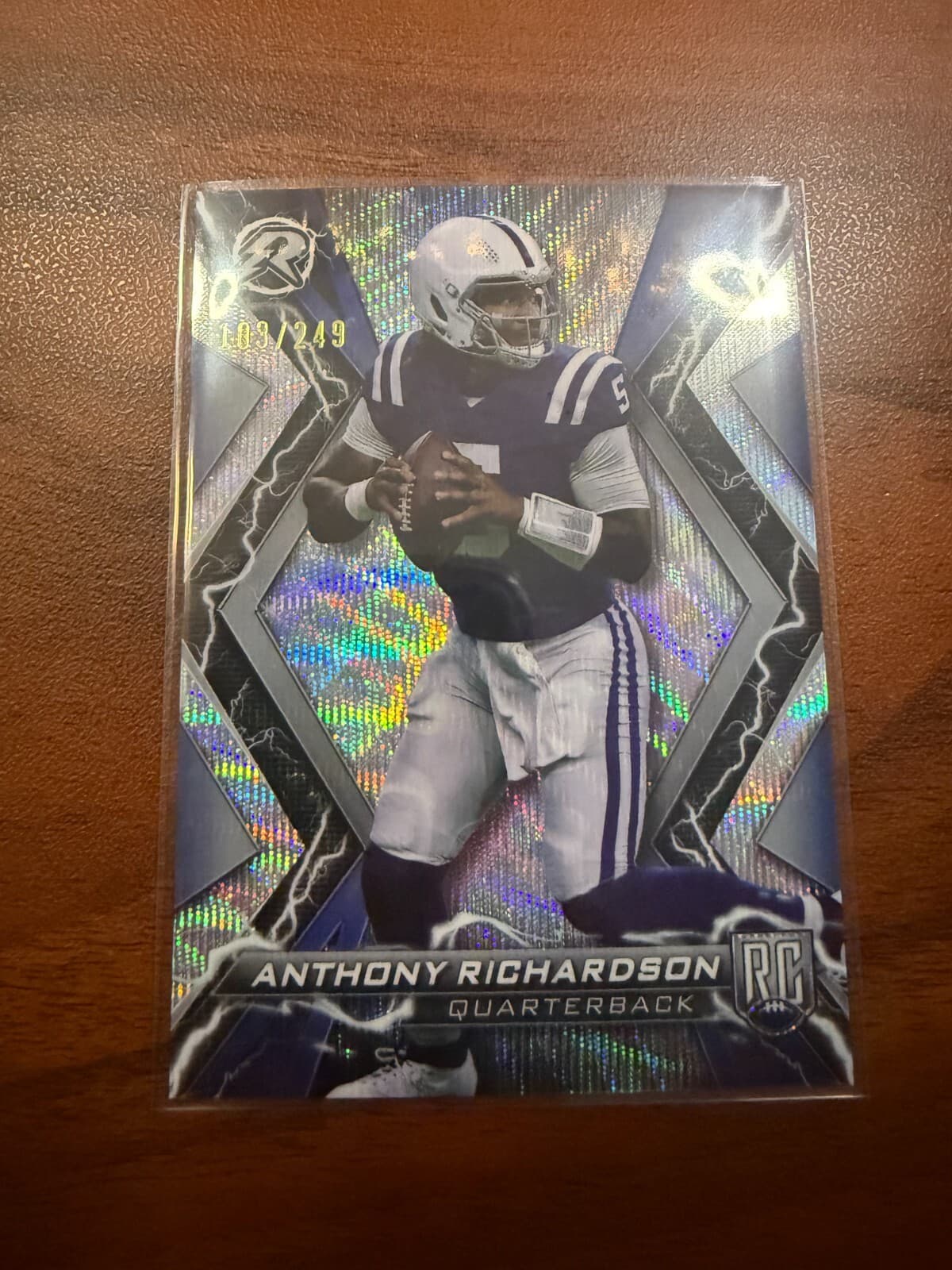 2023 Topps Composite - Resurgence Rookies Surge Refractor #99 Anthony Richardson