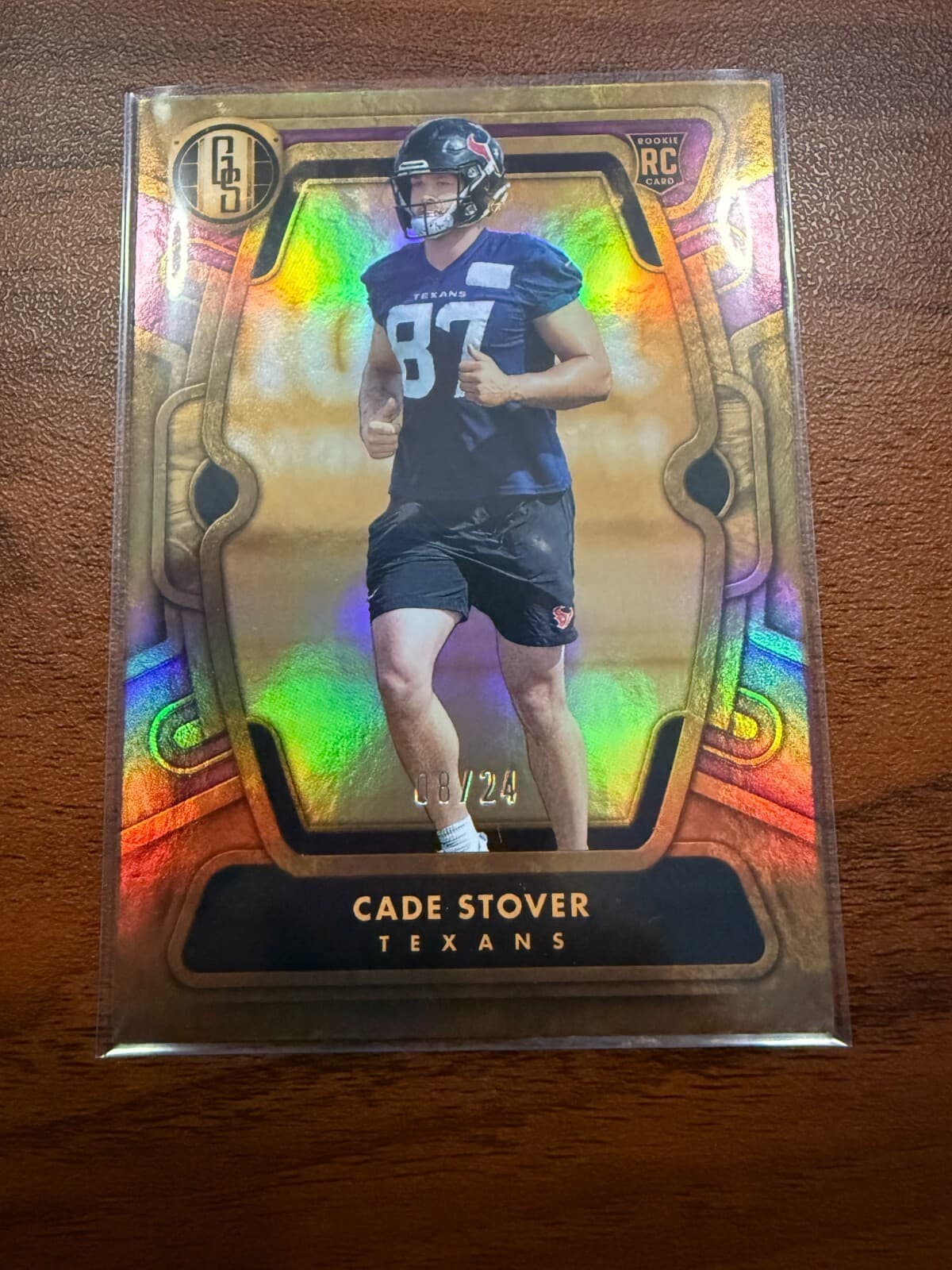 2024 Panini Gold Standard Cade Stover #159 RC /24 Texans