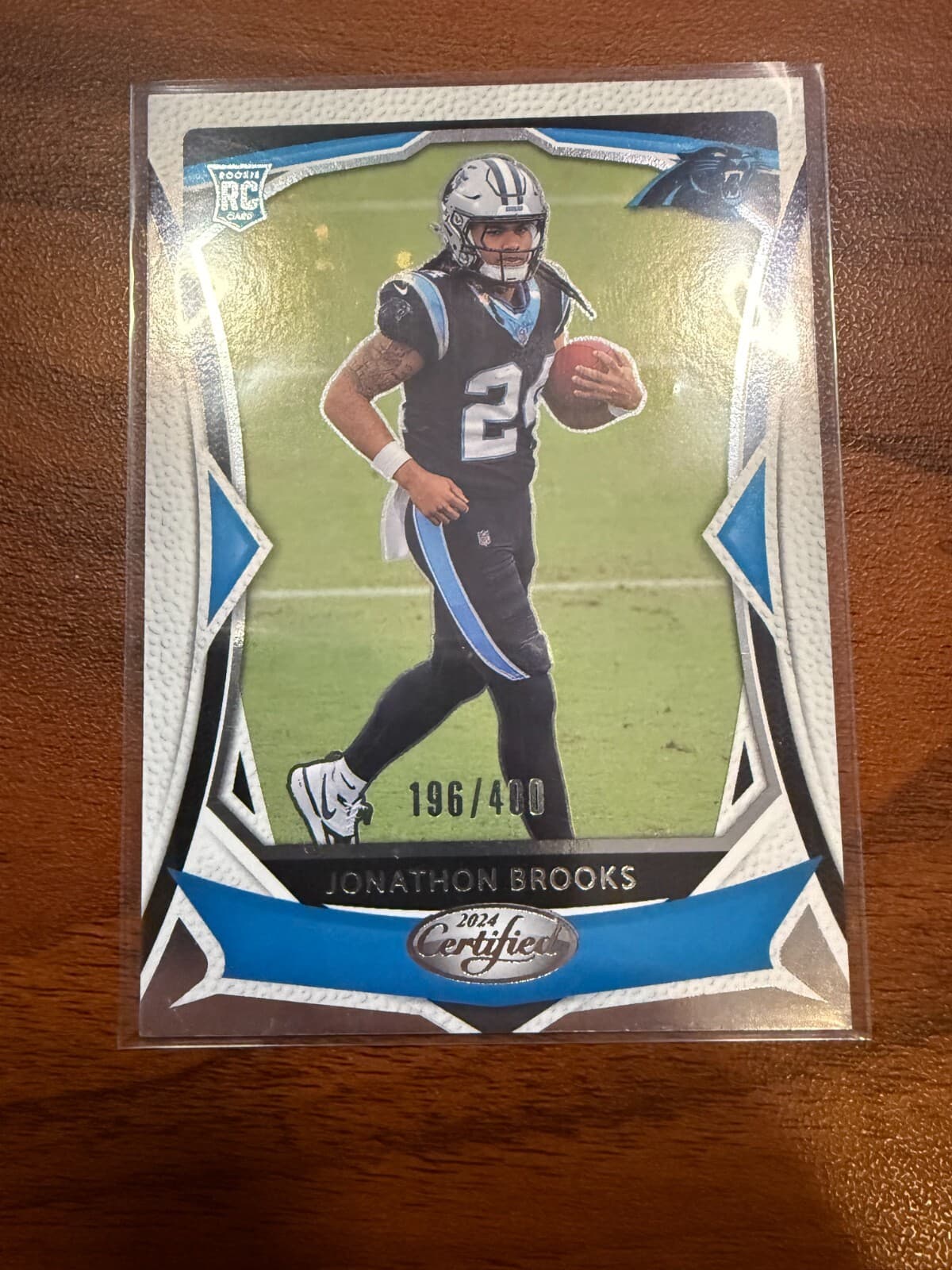 2024 Panini Certified - Rookies Mirror #136 Jonathon Brooks /400 (RC)