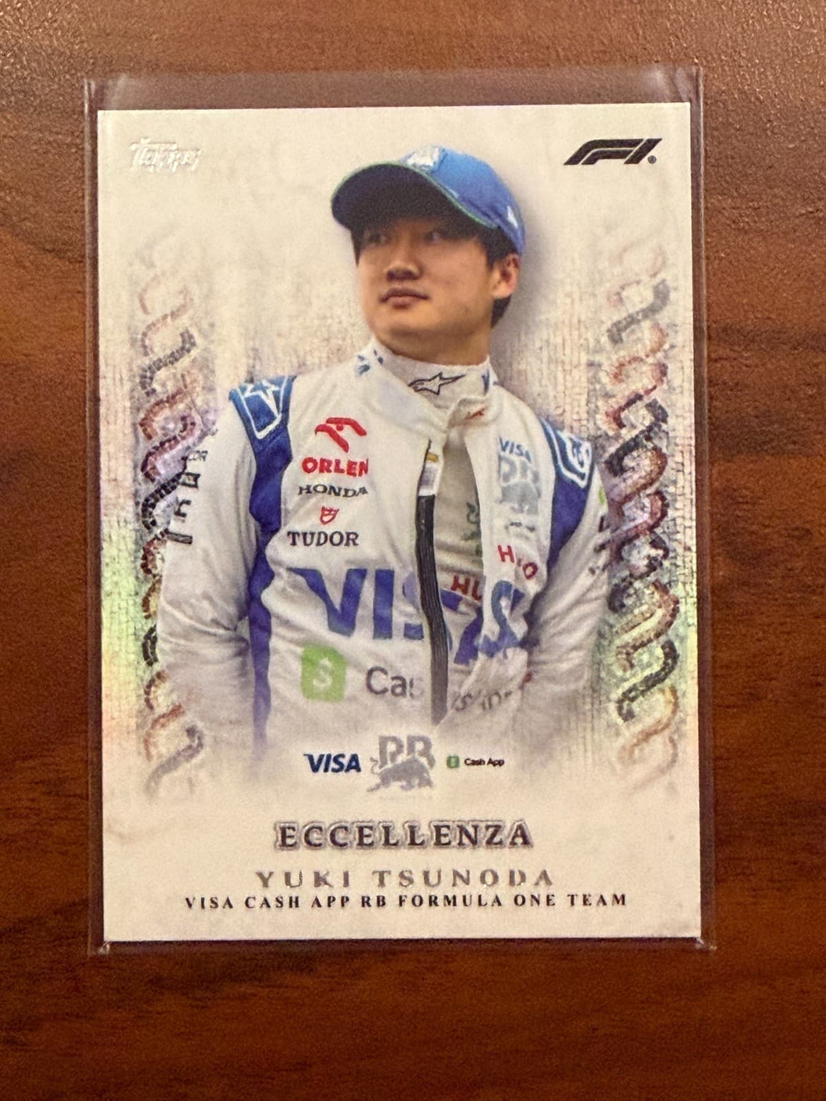 2024 Topps Formula 1 Eccellenza Yuki Tsunoda LA PASSIONE