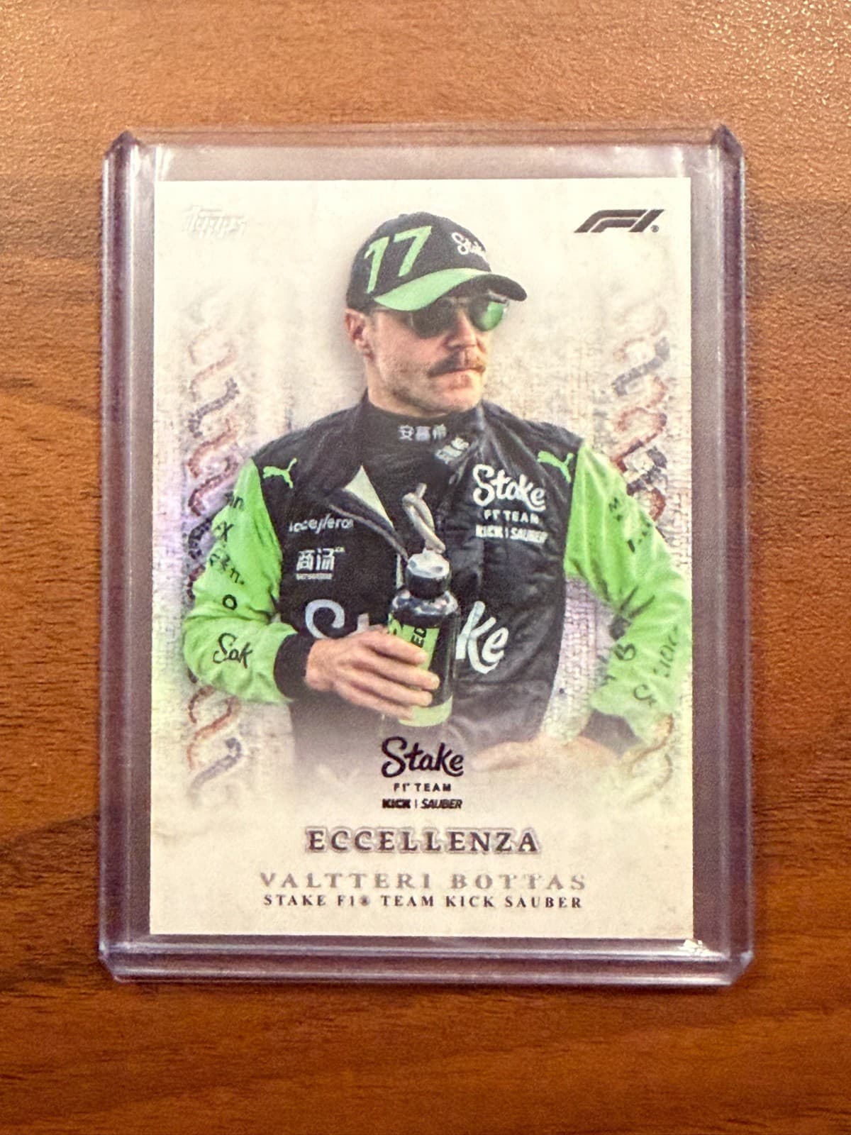 2024 Topps Formula 1 Eccellenza F1 VALTTERI BOTTAS LA PASIONE KICK SAUBER