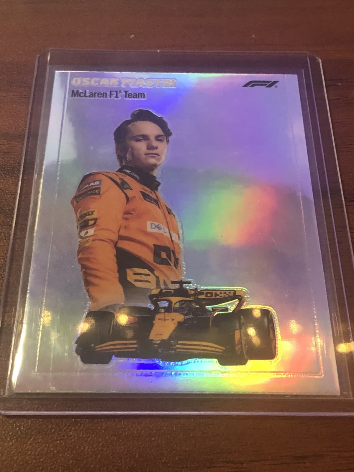 2024 Topps Chrome Formula 1 1954 Oscar Piastri Silver Refractor