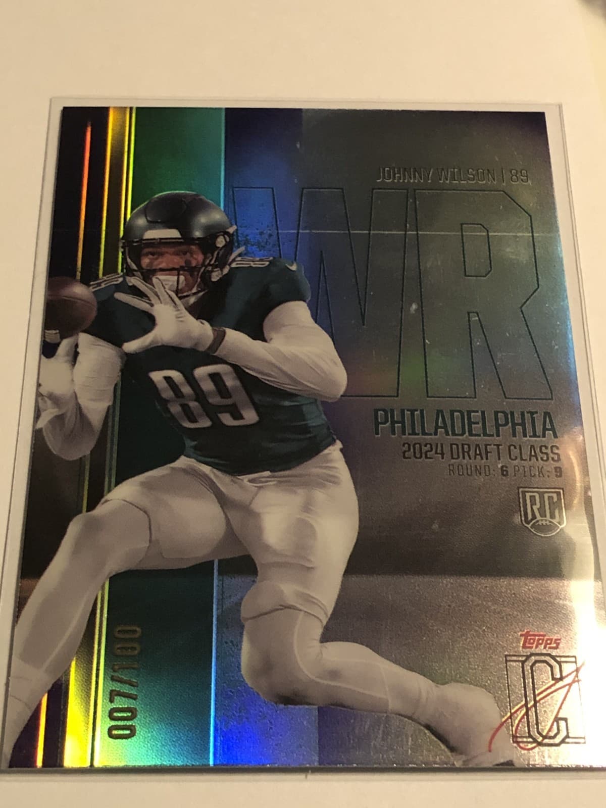 2025 Topps Signature Class Rookie Purple Johnny Wilson #RCV-109  /100