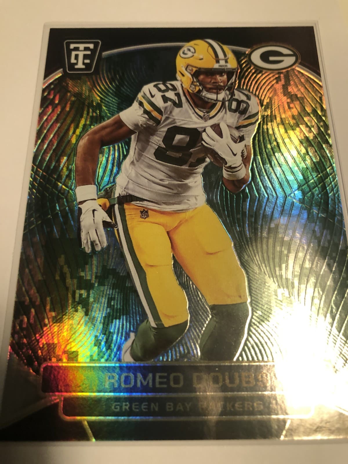 2024 Totally Certified Romeo Doubs Green Camo #32  /35