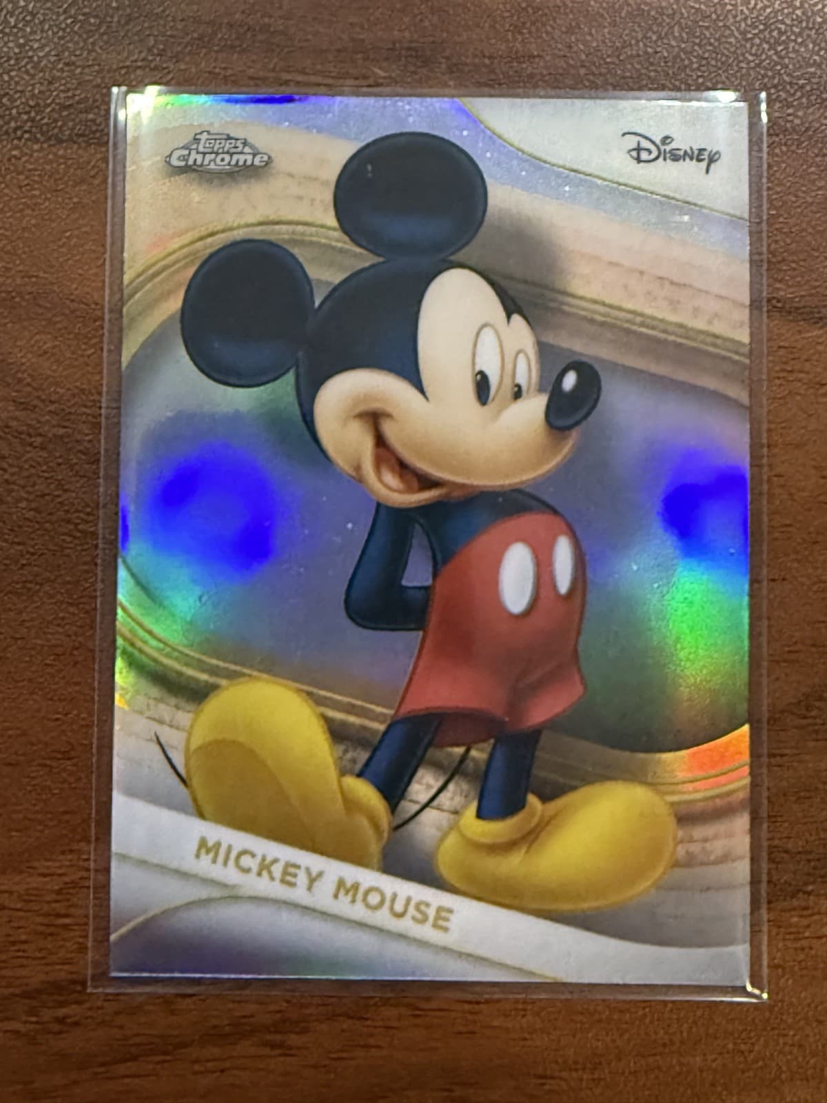 2025 Topps Chrome Disney Mickey Mouse Refractor 1