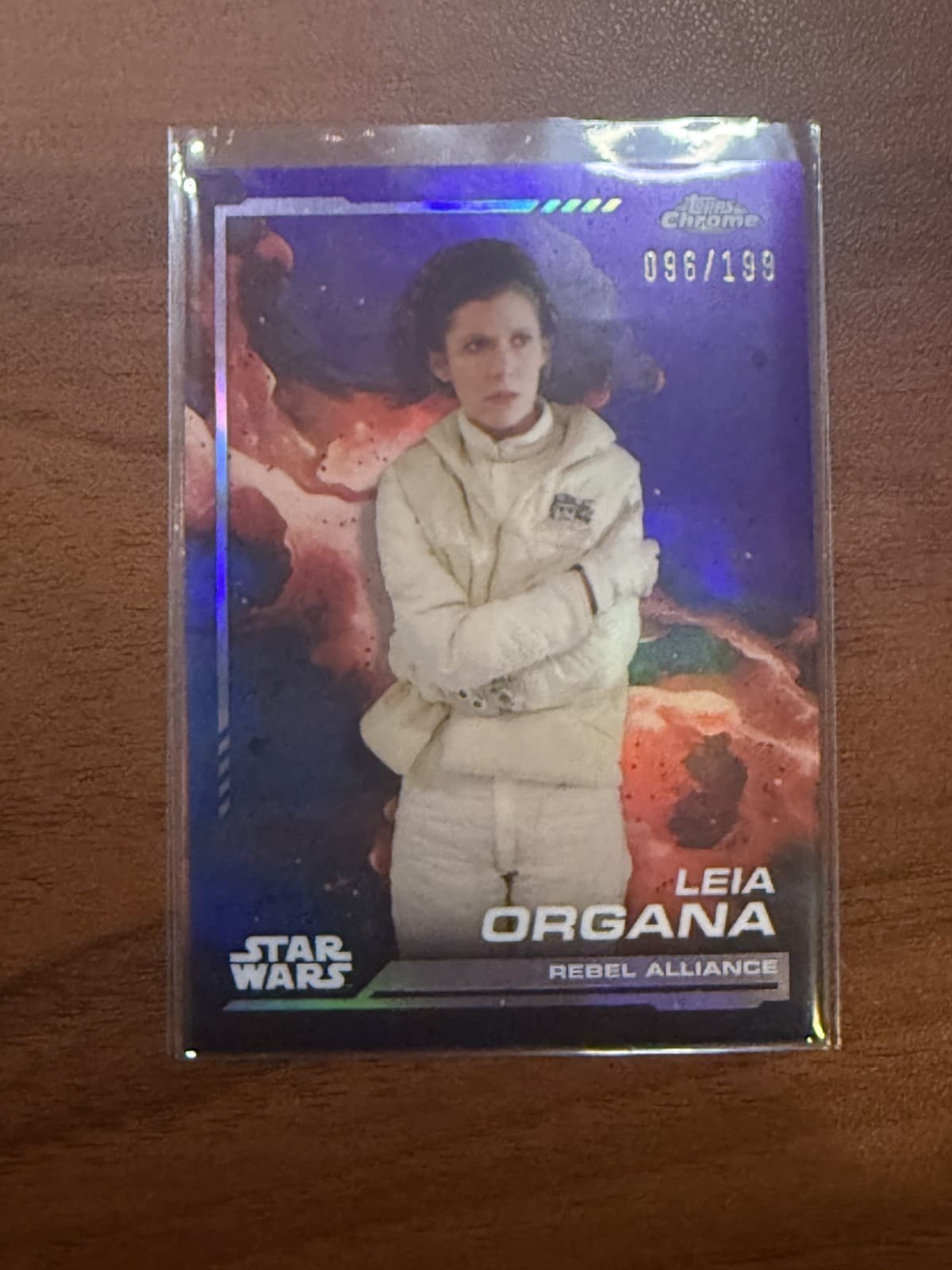 2024 Topps Chrome Star Wars Leia Organa /199