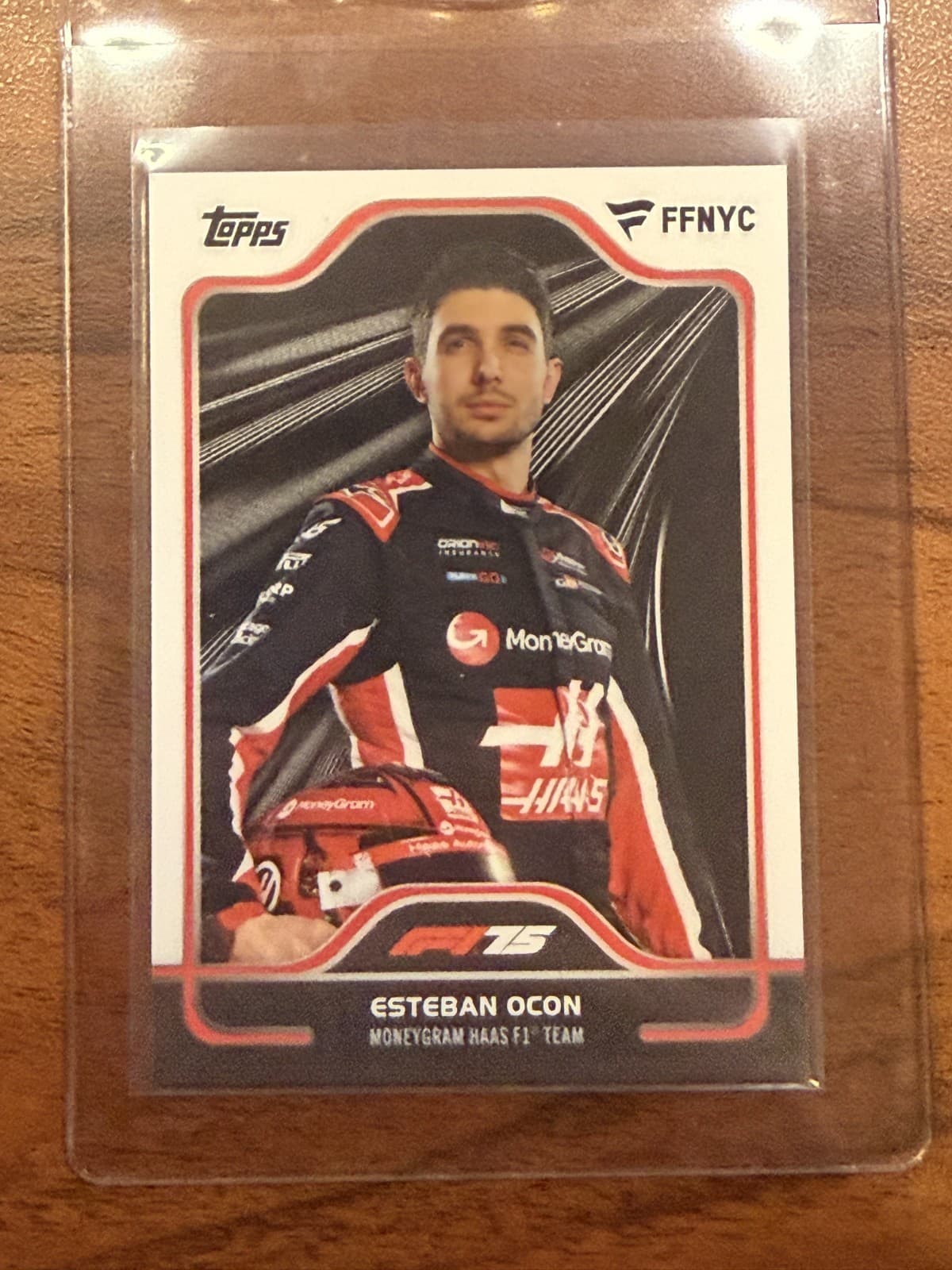 2025 Topps Fanatics Fest NYC Formula 1 F1 Esteban Ocon