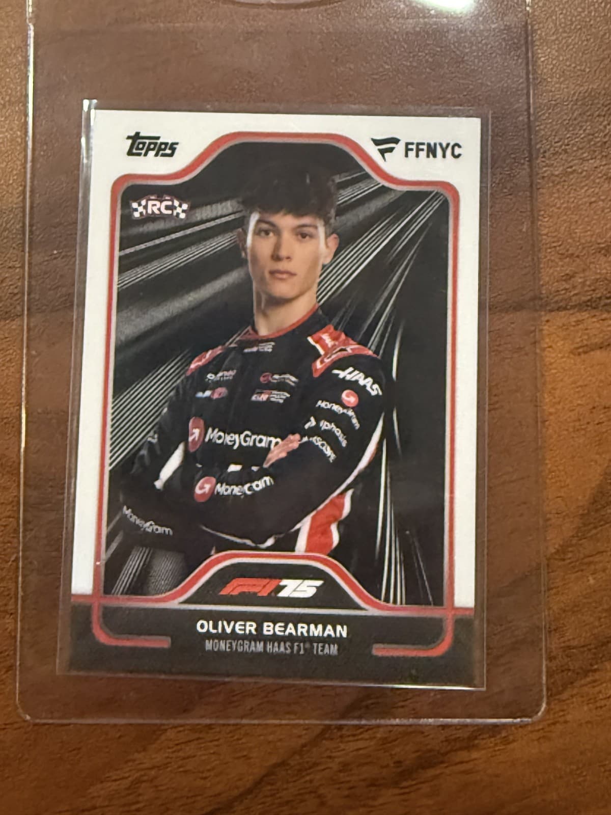 2025 Topps Fanatics Fest NYC Formula 1 F1 Oliver Bearman