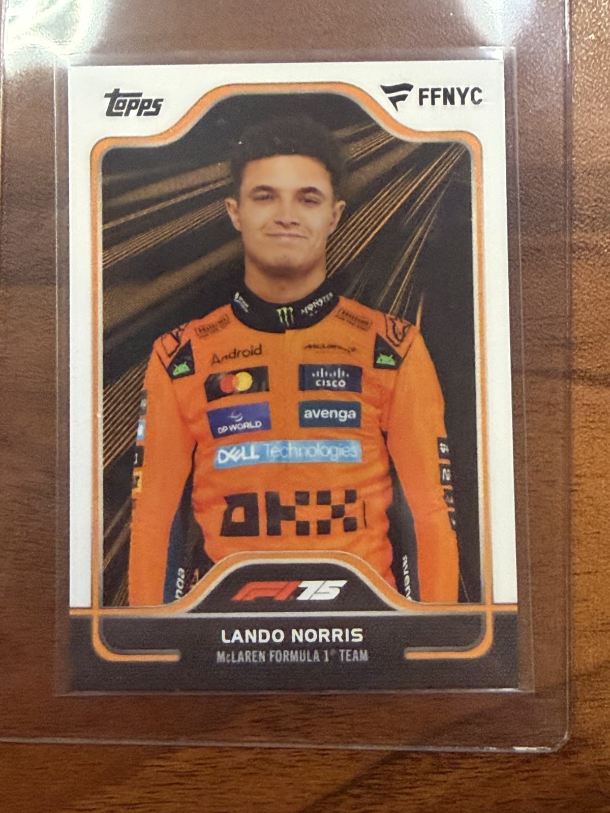 2025 Topps Fanatics Fest NYC Formula 1 F1 Lando Norris