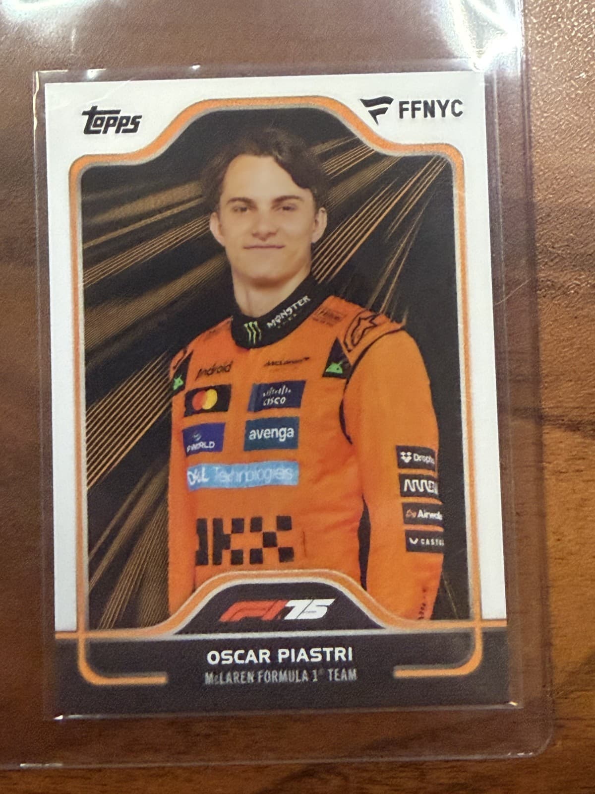 2025 Topps Fanatics Fest NYC Formula 1 F1 Oscar Piastri