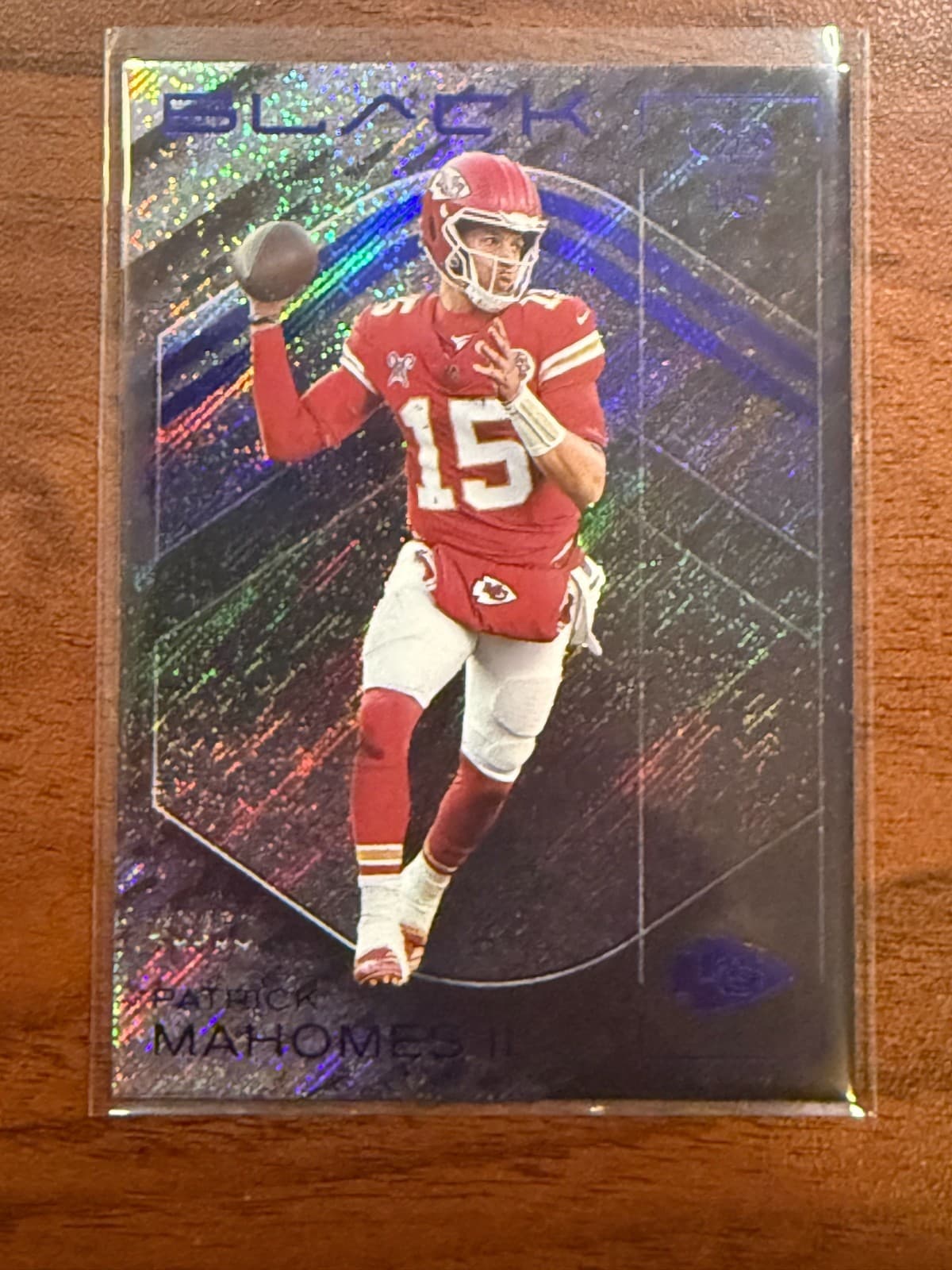 Patrick Mahomes 2025 Panini Black Sapphire 46/50 Chiefs