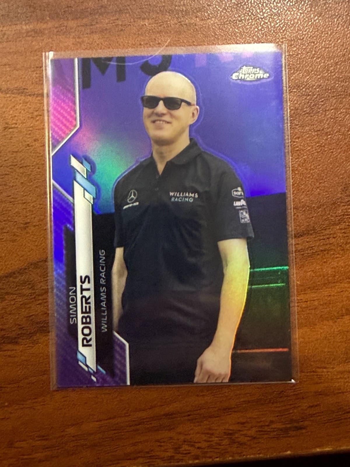 2020 Topps Chrome Formula 1 F1 Simon Roberts 87 /399
