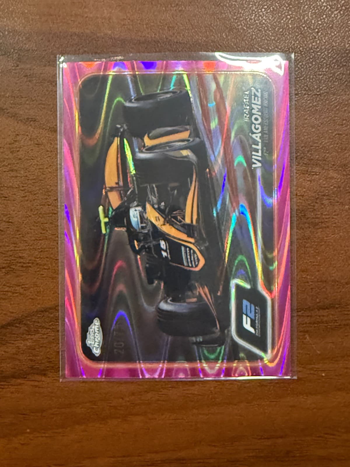 2024 Topps Chrome Formula 1 F1 Rafael Villagomez #112 /75