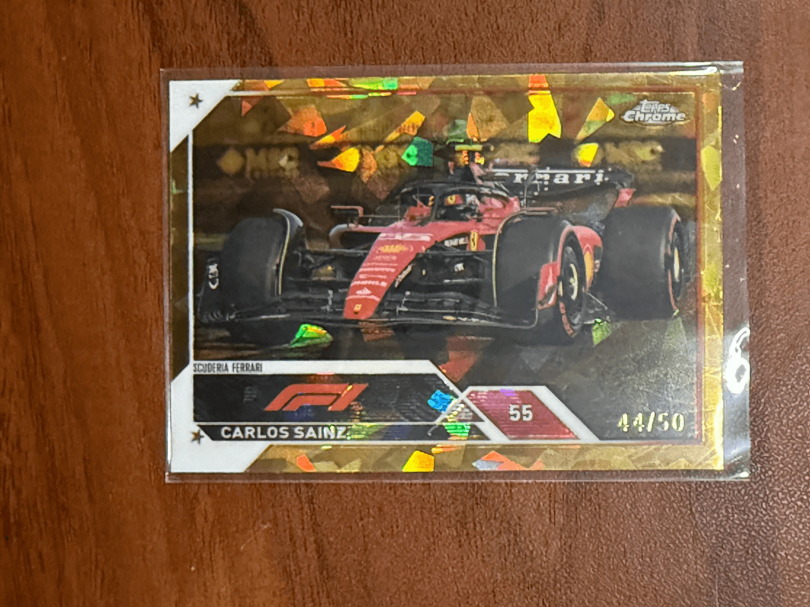 2023 Topps Chrome Formula 1 F1 Carlos Sainz /50