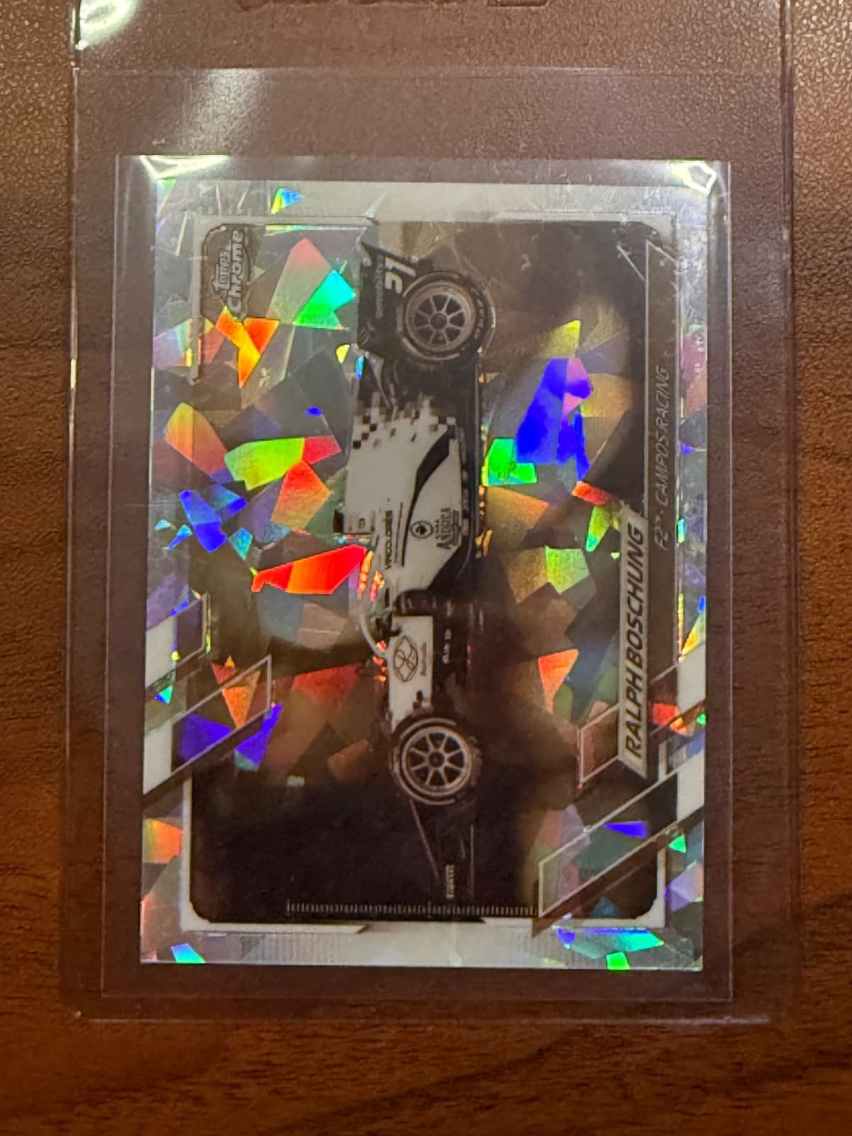 2021 Chrome Sapphire Formula 1 F1 Ralph Boschung  /100