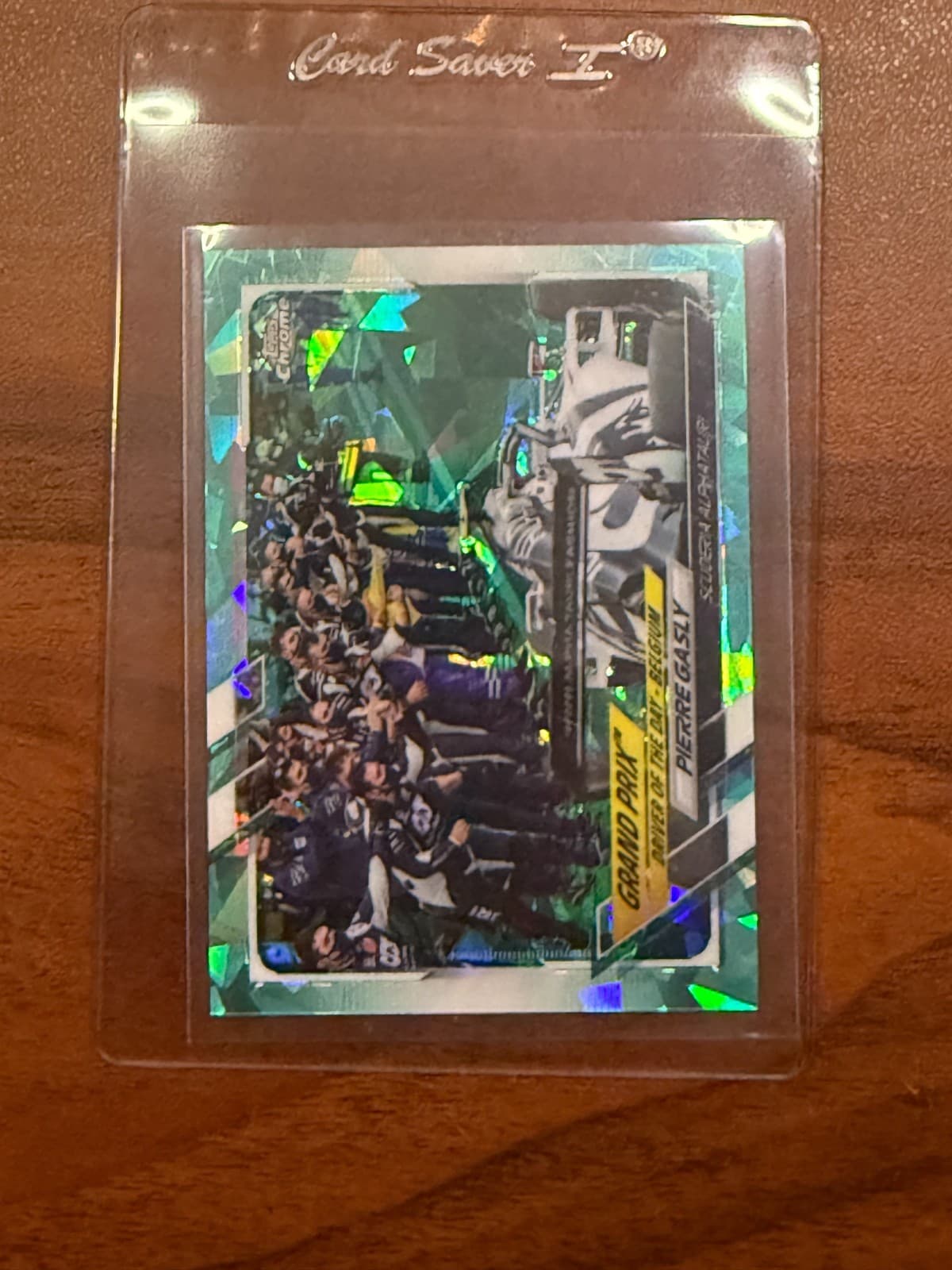 2021 Chrome Sapphire Formula 1 F1 Pierre Gasly /99