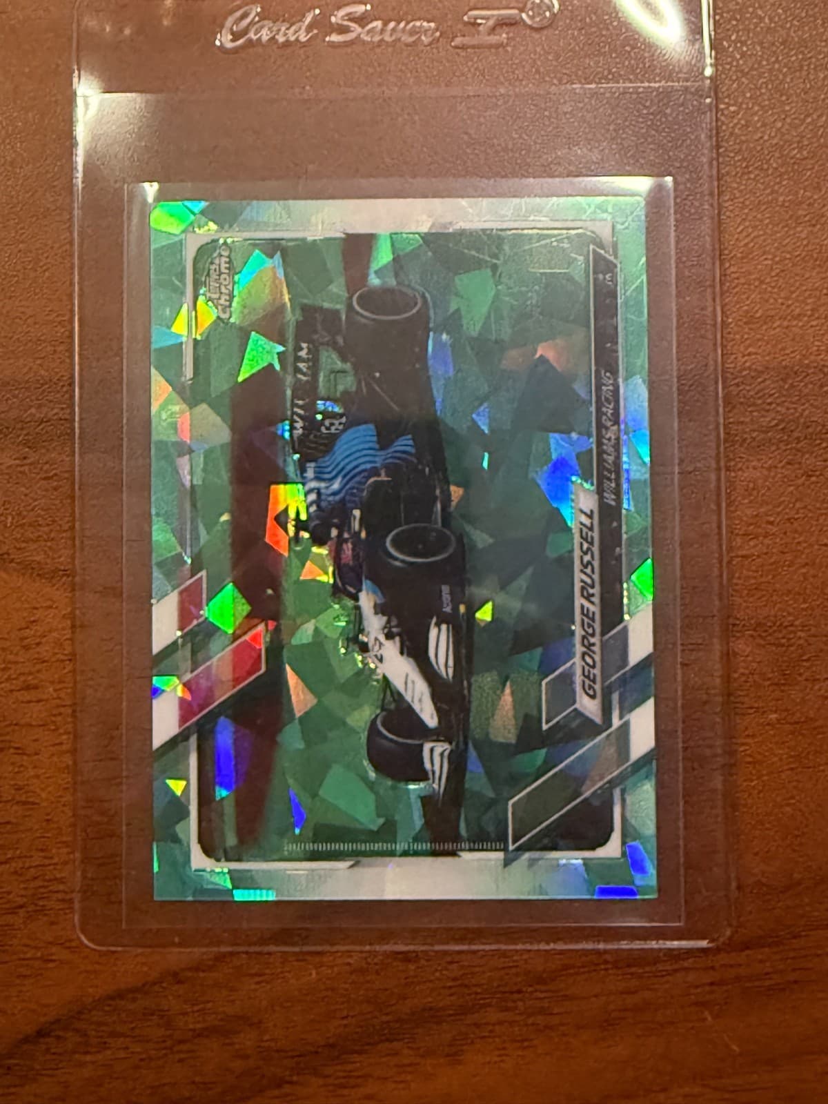 2021 Chrome Sapphire Formula 1 F1 George Russell /99