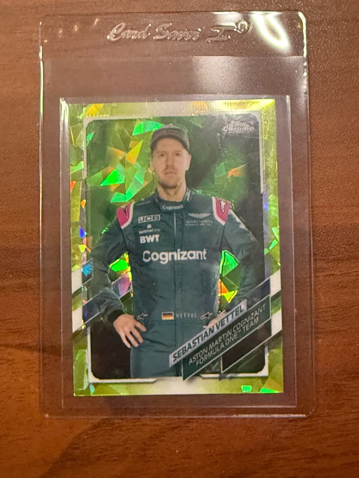 2021 Chrome Sapphire Formula 1 F1 Sabastian Vettel  /199