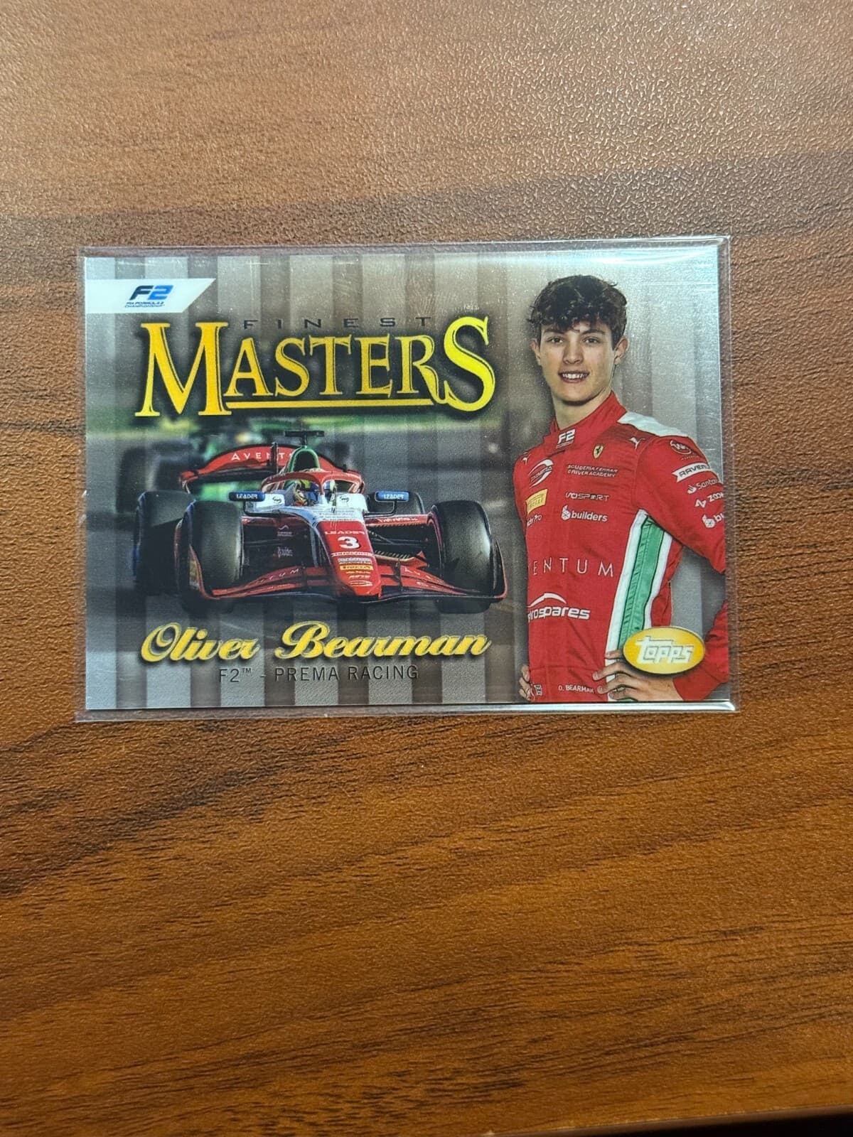 2024 Topps Chrome Finest F1 Masters Oliver Bearman