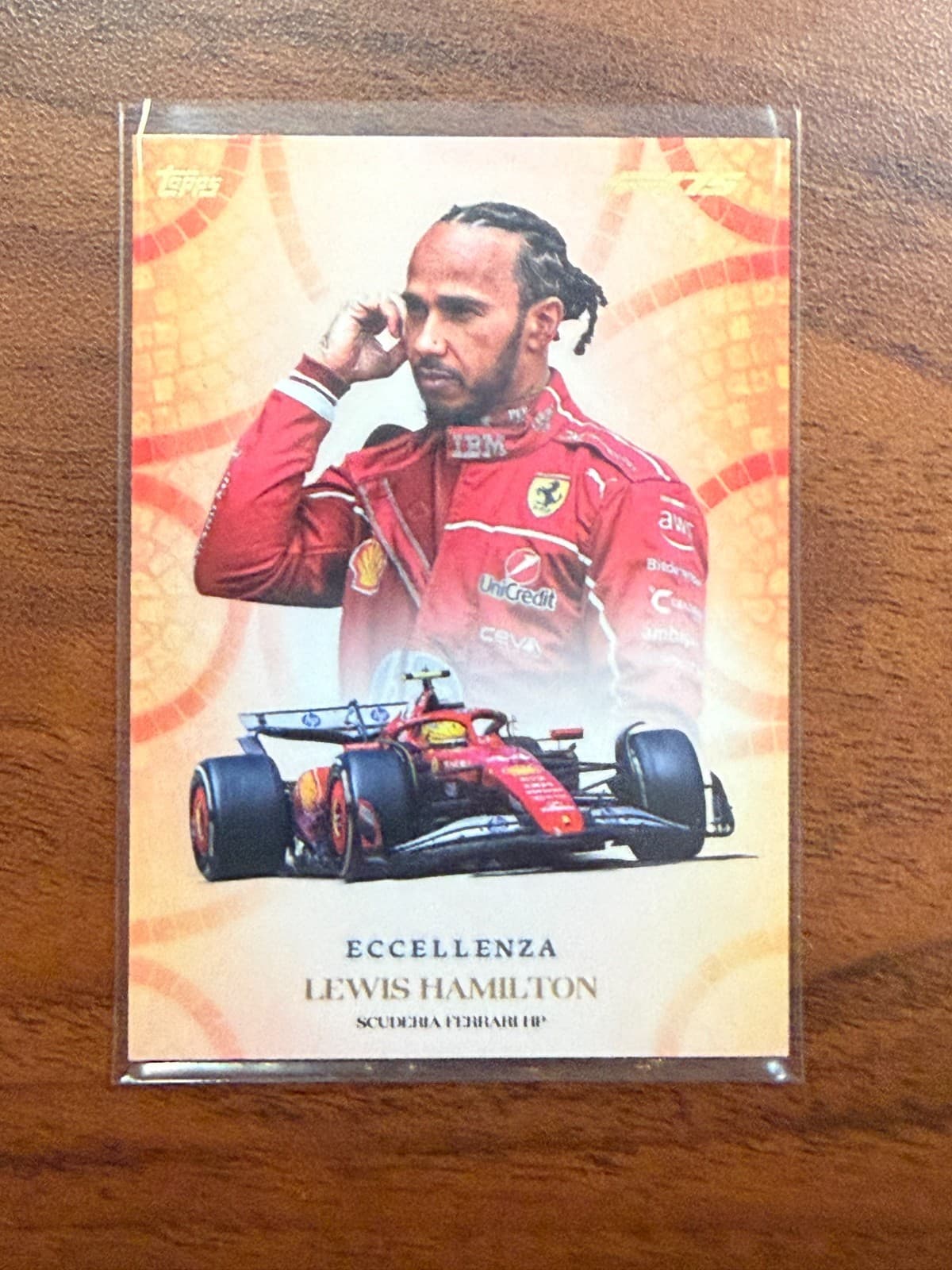 2025 Topps Eccellenza Lewis Hamilton