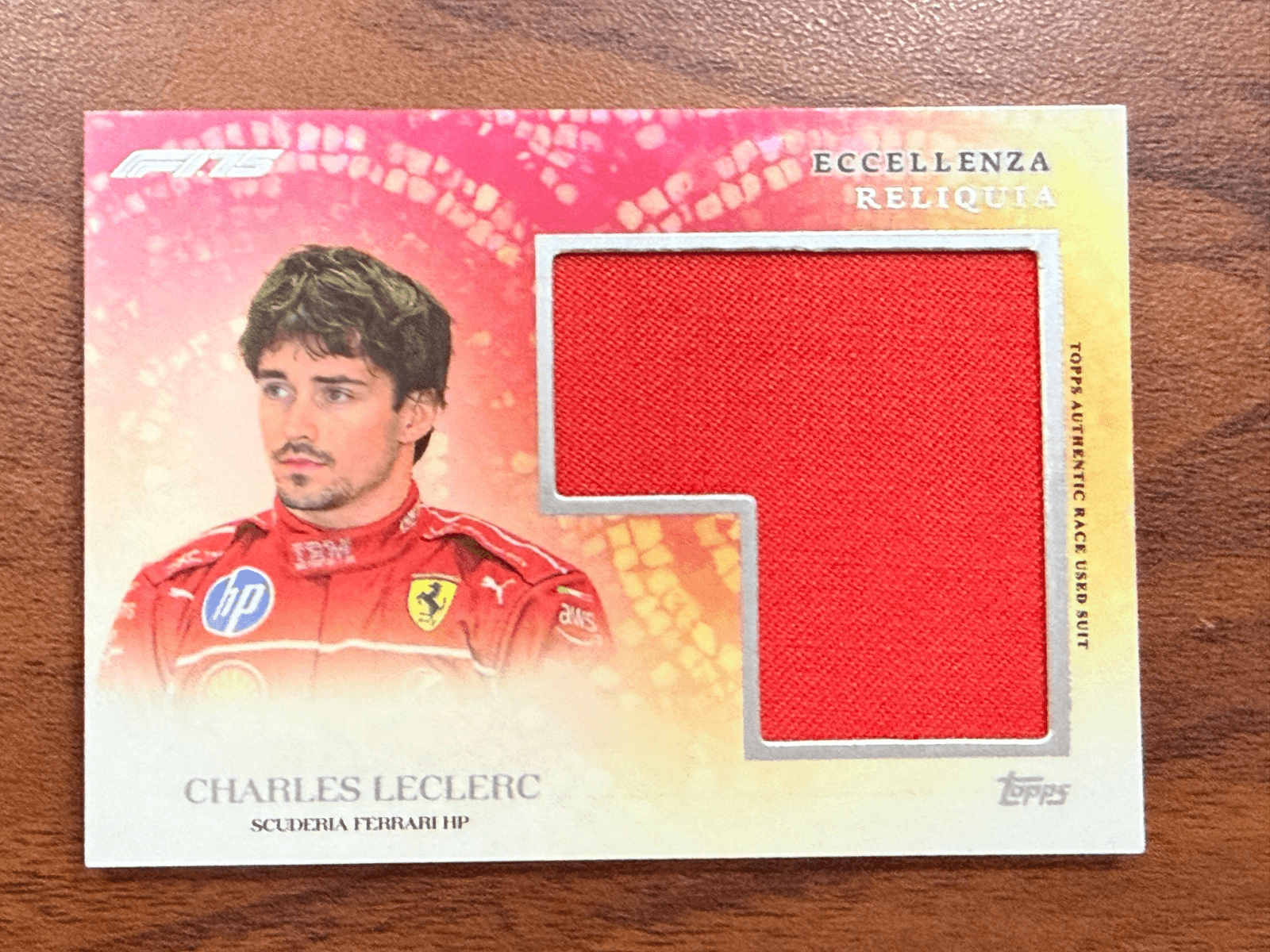2025 Topps Eccellenza Charles LeClerc Relic