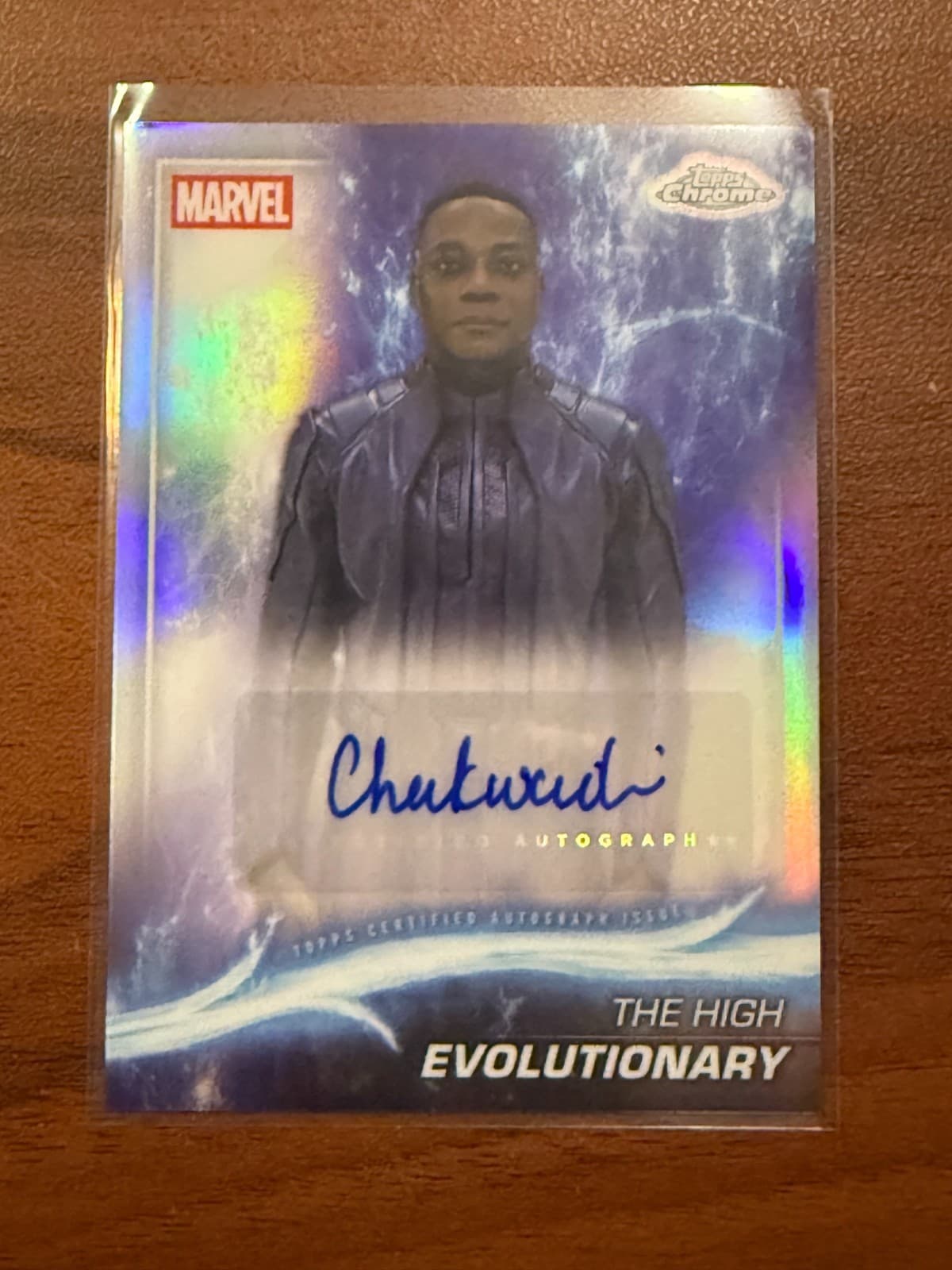 2025 Topps Chrome Marvel High Evolutionary Auto