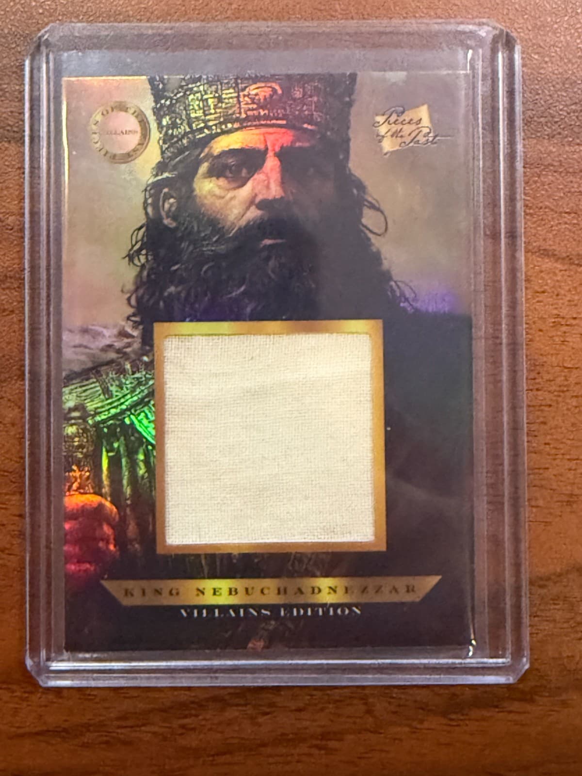2025 Pieces Of The Past Villains Relic King Nebuchadnezzar