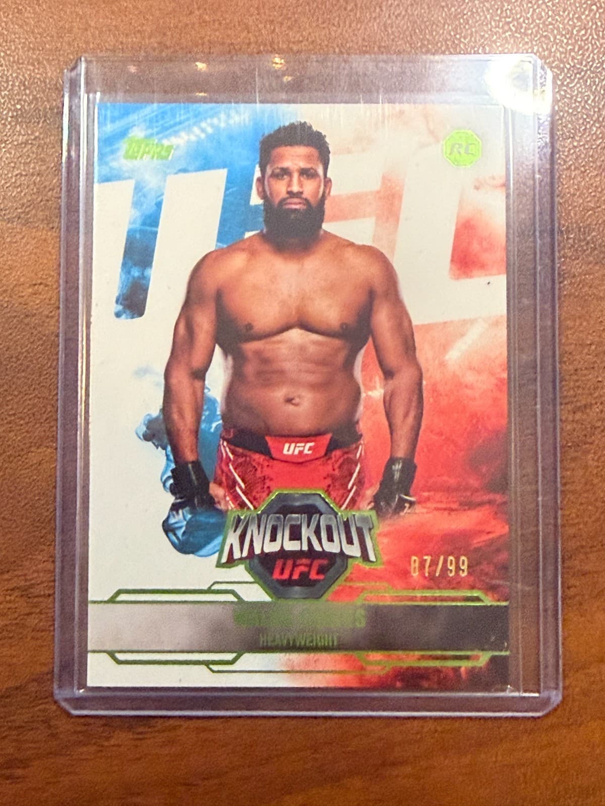 2025 Topps UFC Knockout Waldo Cortes /99