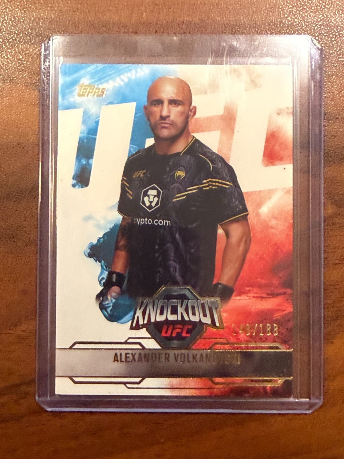 2025 Topps UFC Knockout Alexander Volkanovski /199