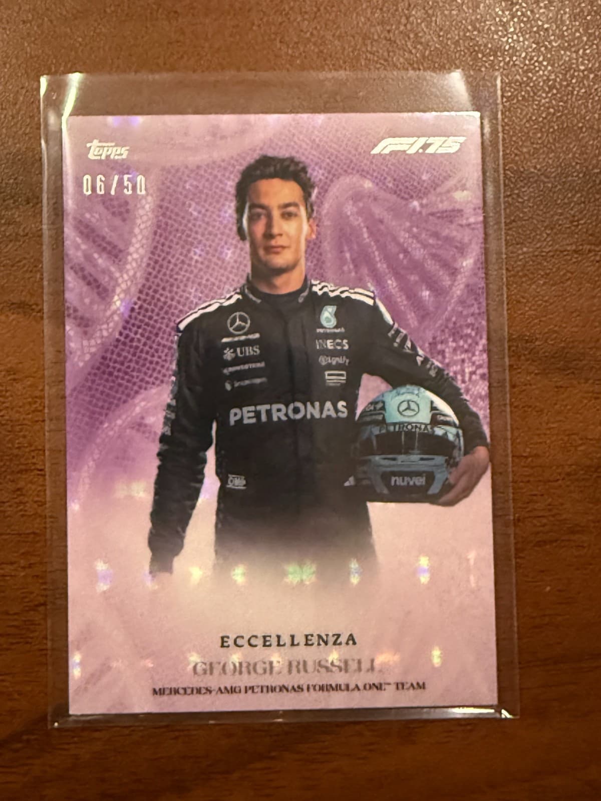 2025 Topps Eccellenza George Russell /50