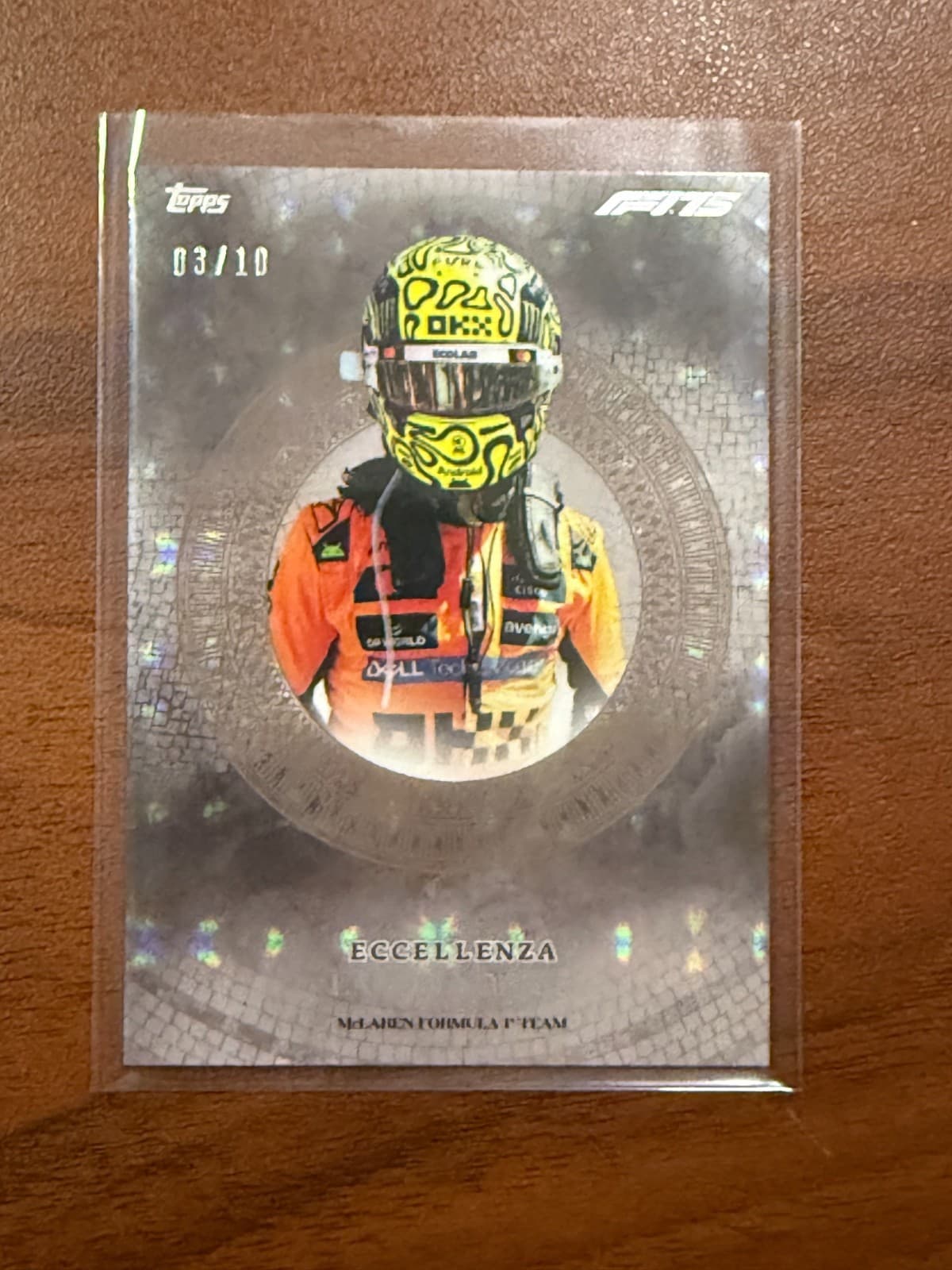 2025 Topps Eccellenza Lando Norris /10