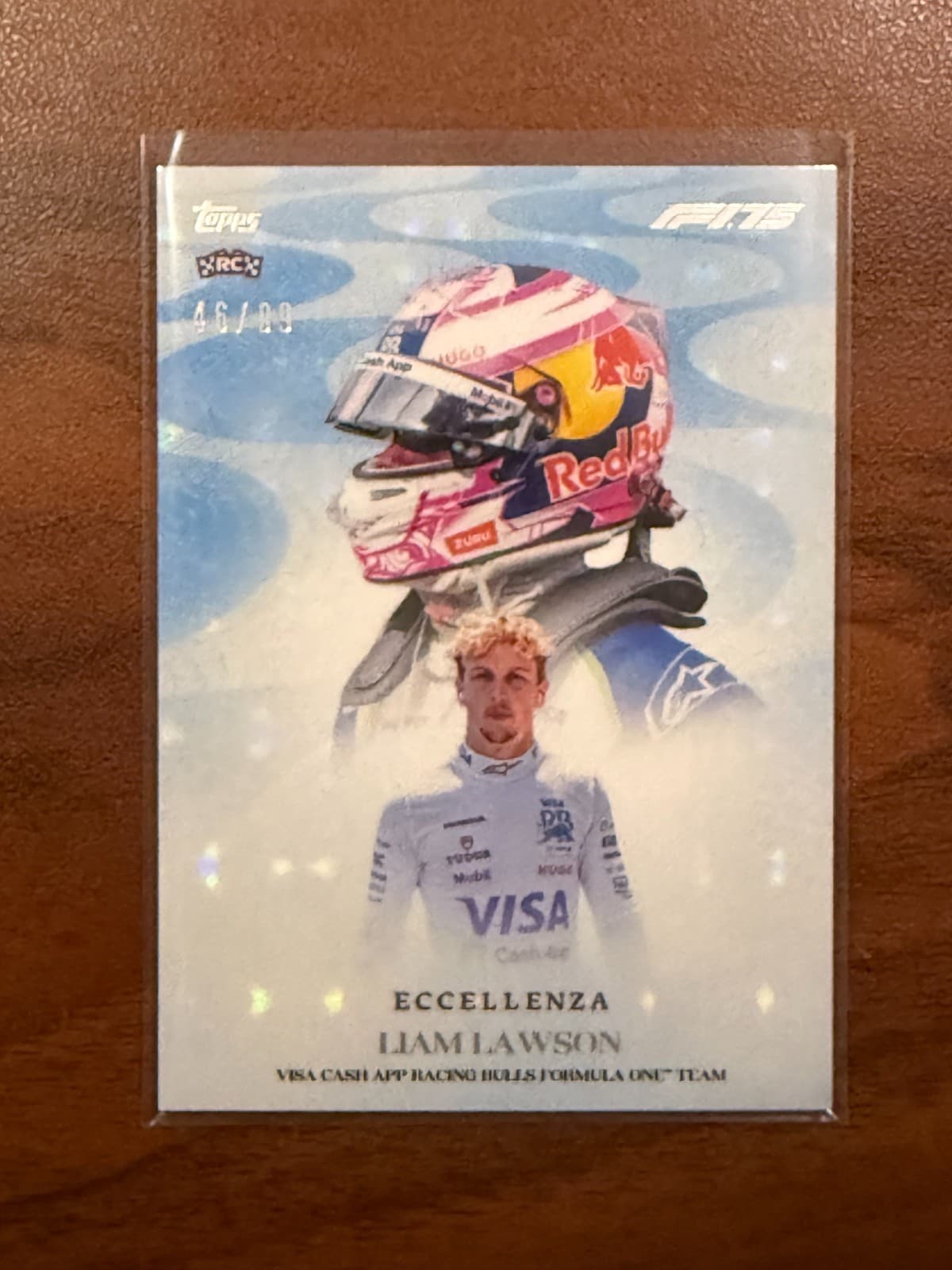 2025 Topps Eccellenza Liam Lawson /99