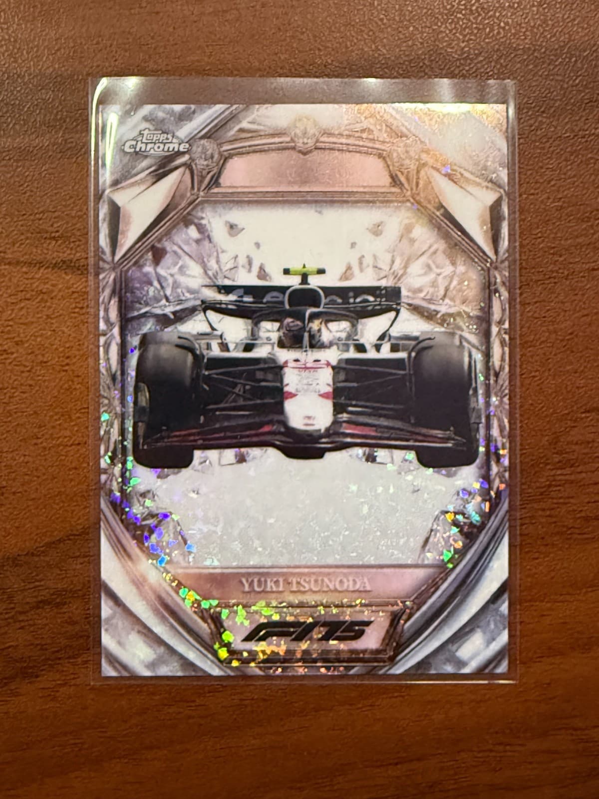 2025 Topps Chrome F1 #D75-22 Yuki Tsunoda