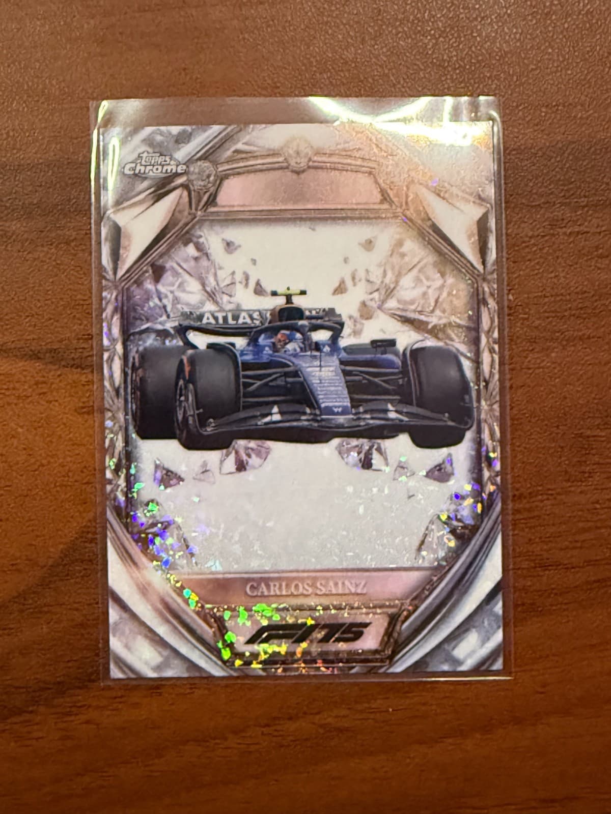 2025 Topps Chrome F1 #D75-38 Carlos Sainz