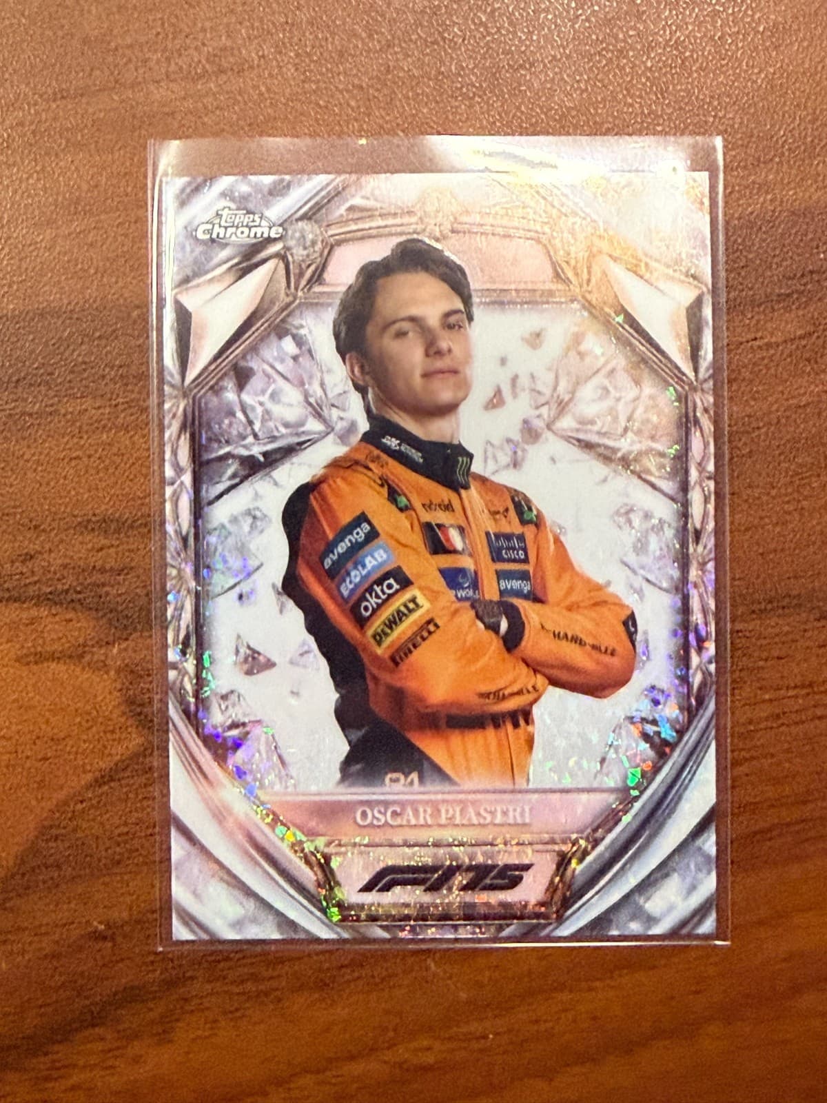 2025 Topps Chrome F1 #D75-6 Oscar Piastri