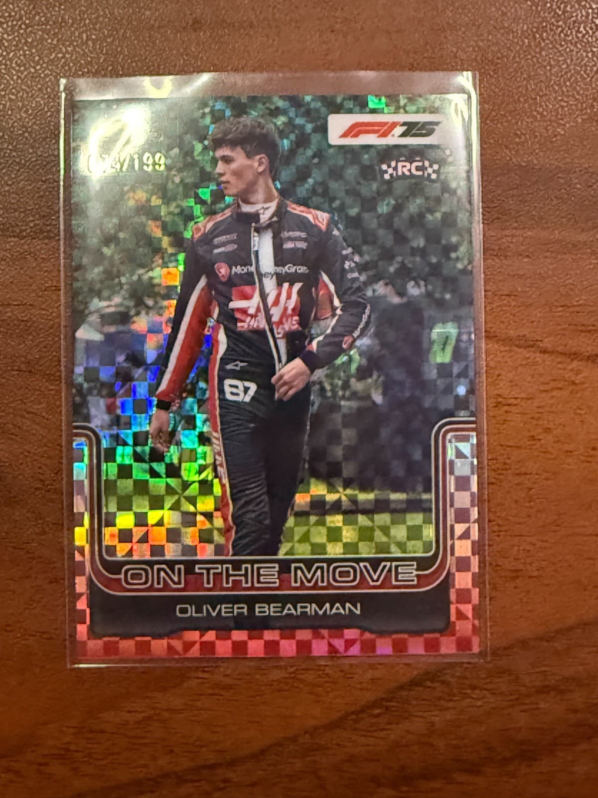 2025 Topps Chrome F1 Oliver Bearman /199
