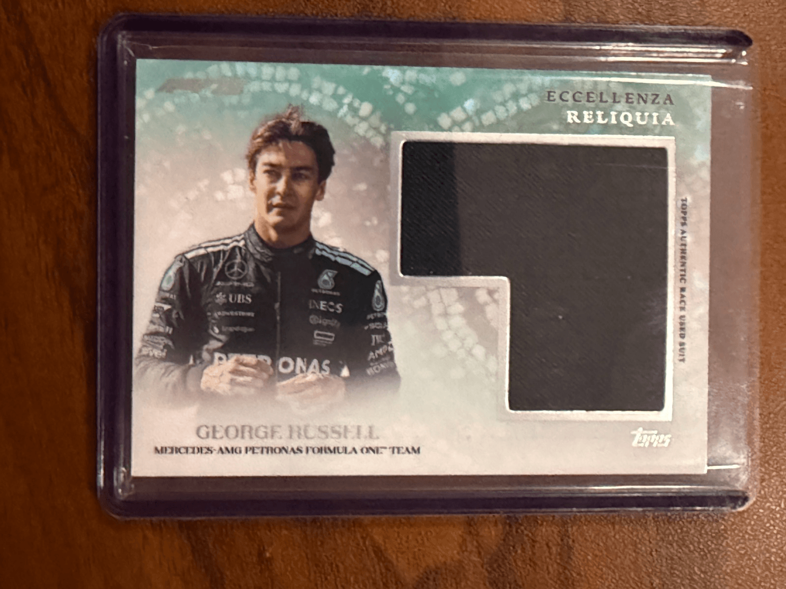 2025 Topps Eccellenza George Russell Relic