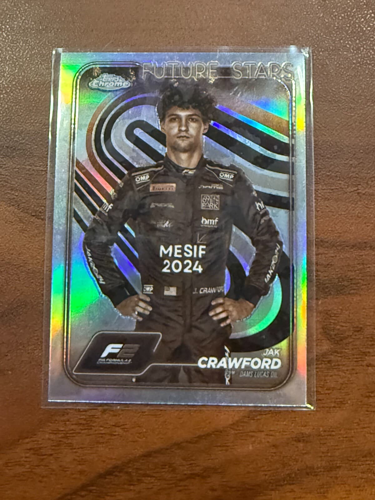 2024 Topps Chrome F1 Jak Crawford Sepia