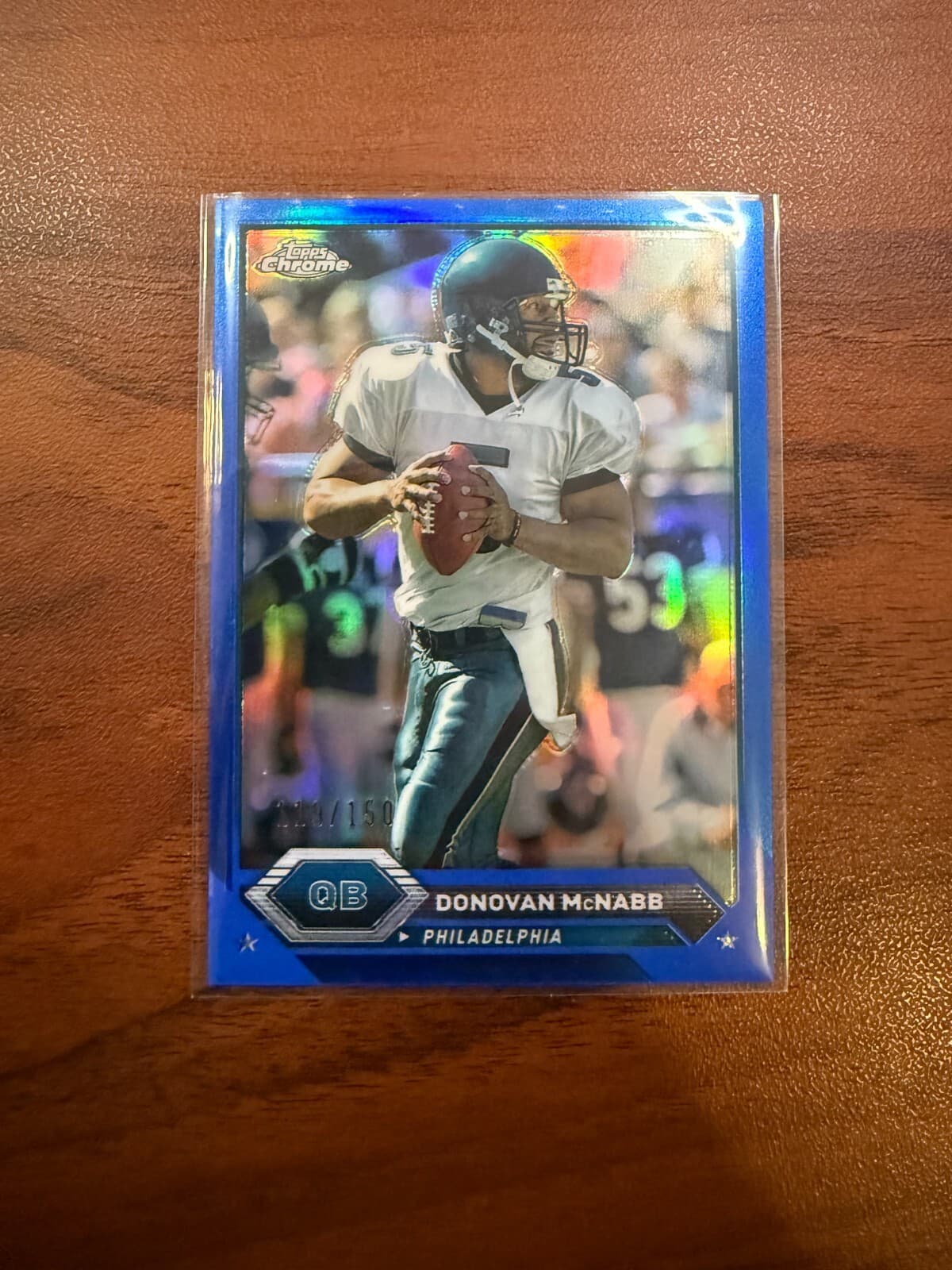 2023 Topps Composite Chrome Donovan McNabb Blue Refractor /150
