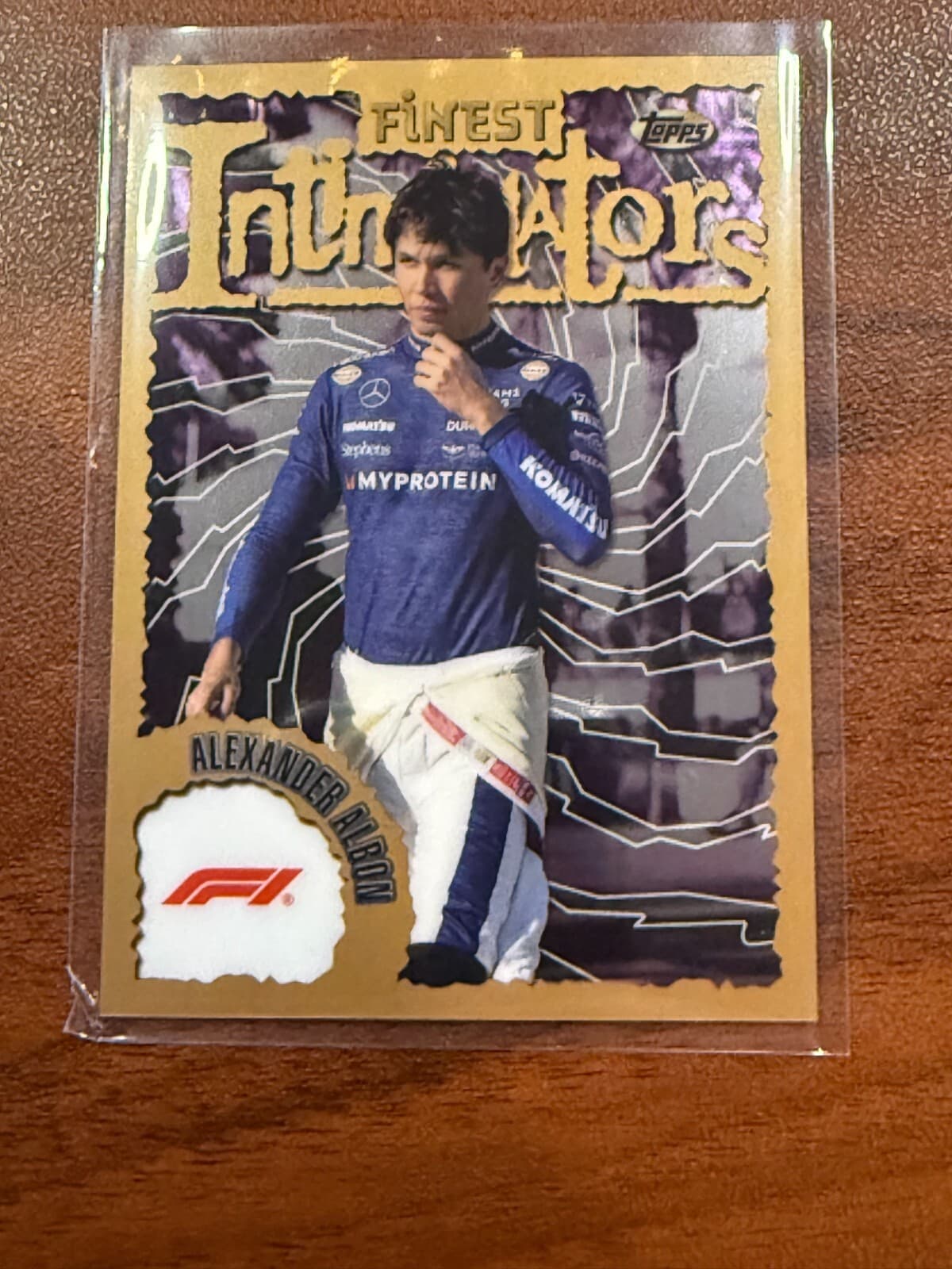 2024 Topps Finest F1 Intimidators Alexander Albon