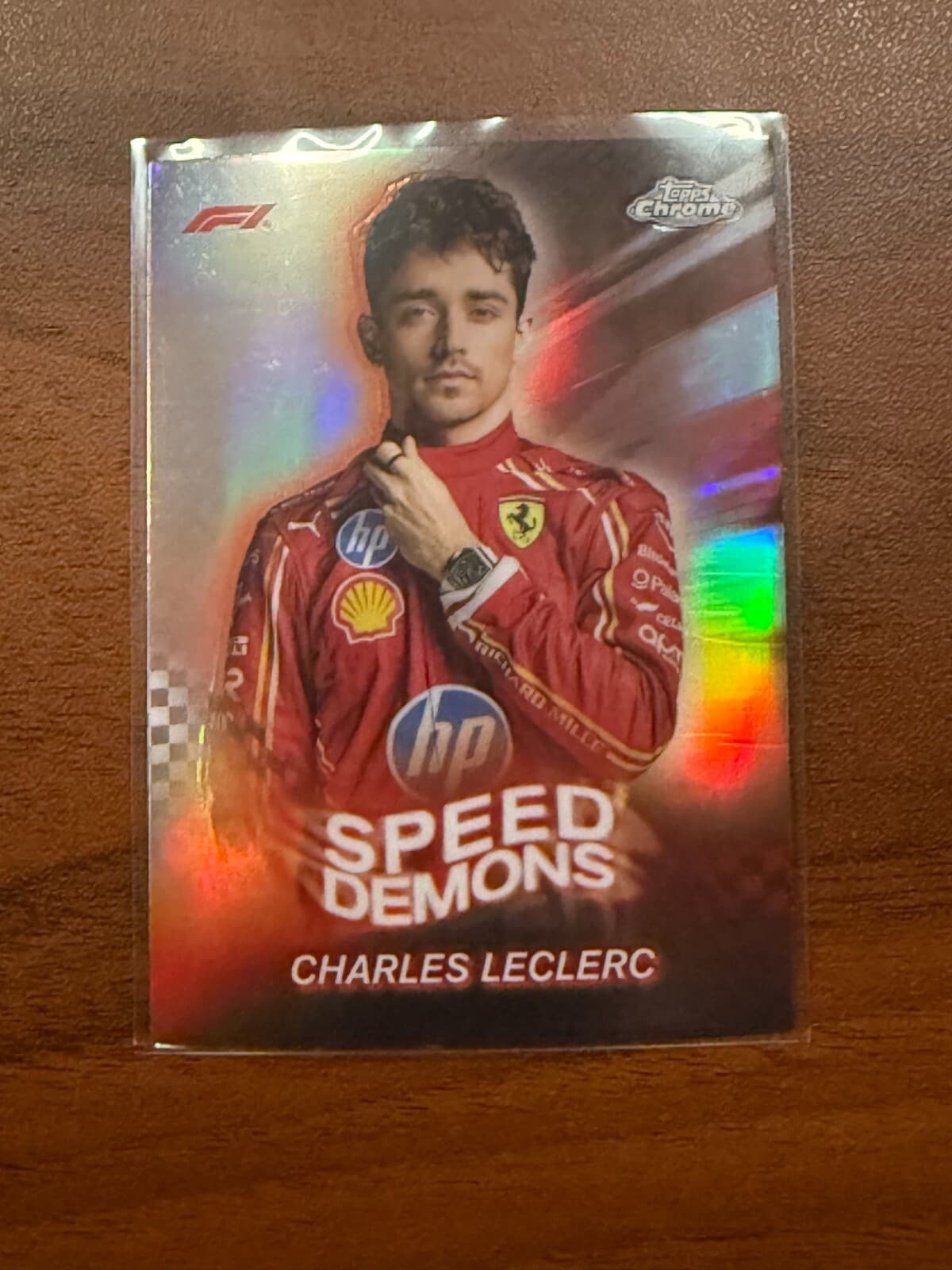 2024 Topps Chrome F1 Charles LeClerc Speed Demons