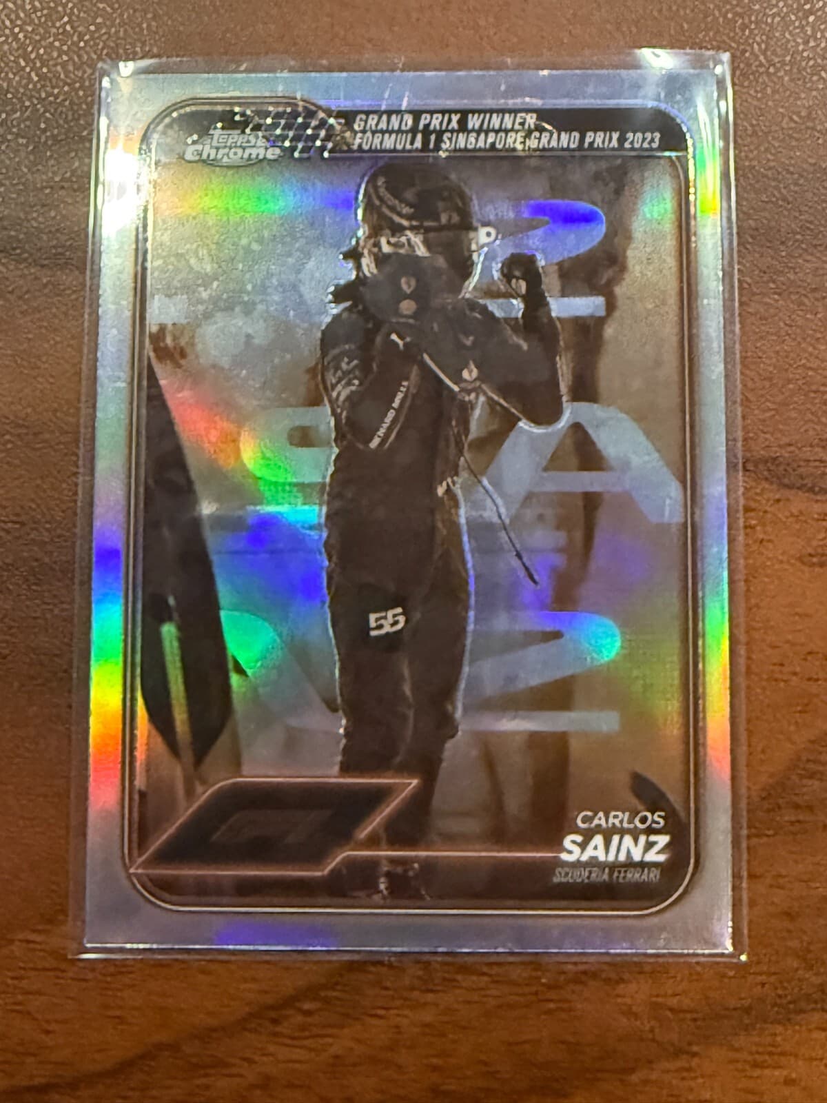 2024 Topps Chrome F1 Carlos Sainz Sepia