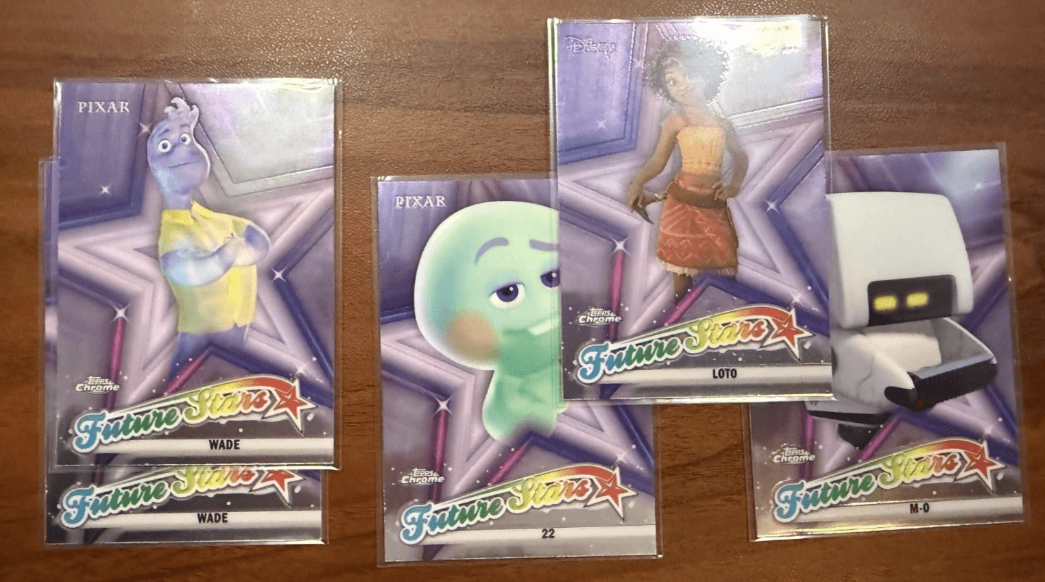 2025 Topps Chrome Disney Future Stars Lot