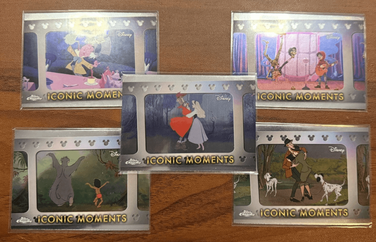 2025 Topps Chrome Disney Iconic Moments Lot