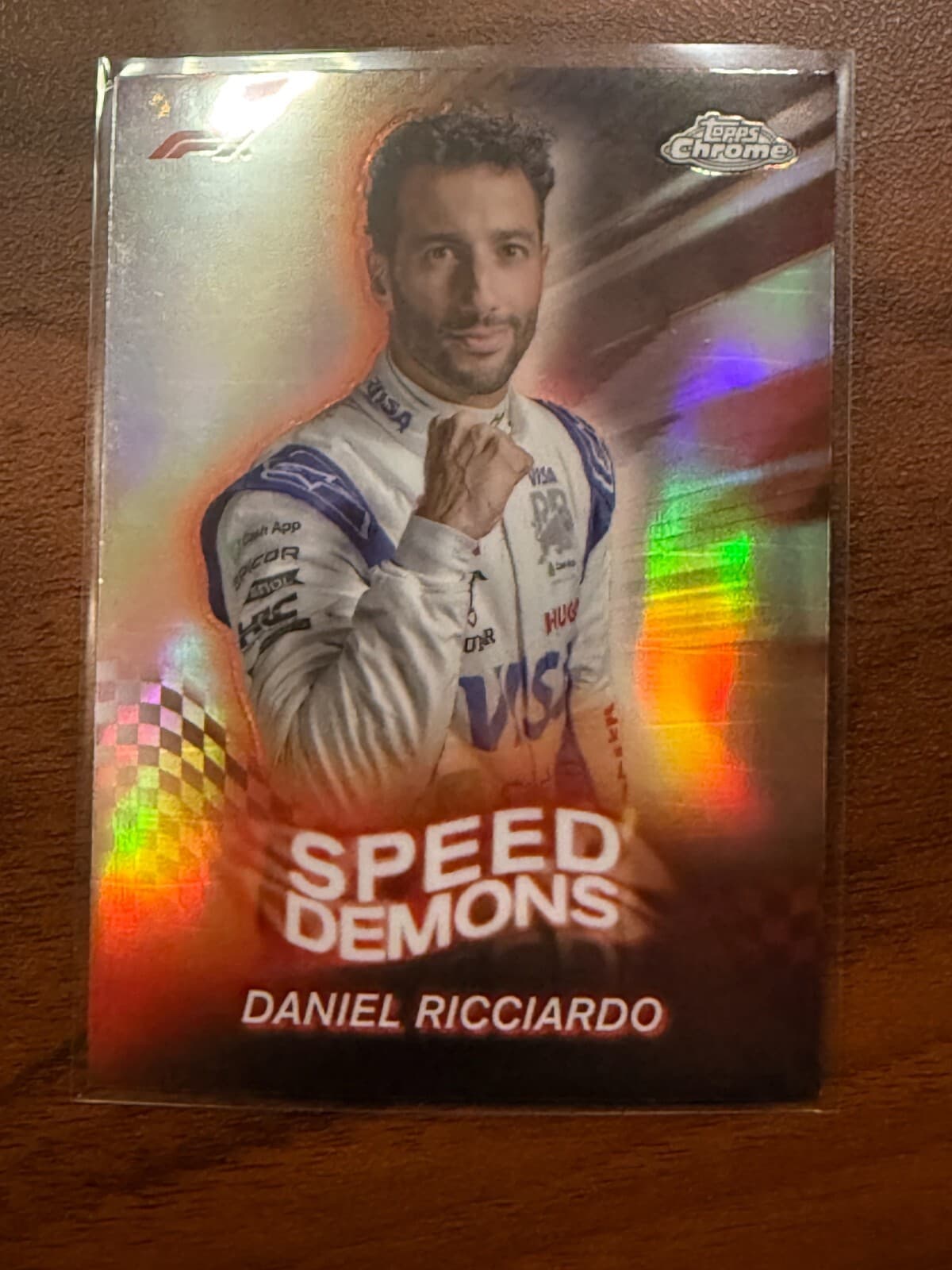 2024 Topps Chrome F1 Daniel Ricciardo Speed Demons