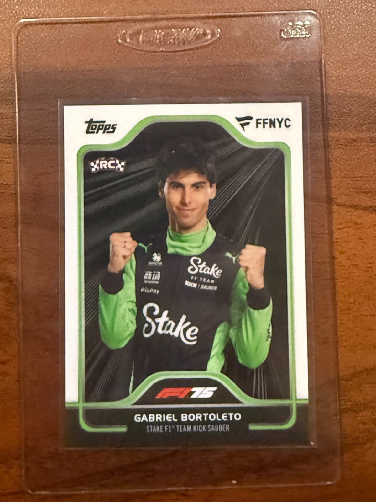 2025 Topps Fanatics Fest NYC FFNYC Formula 1 F1 Gabriel Bortoleto