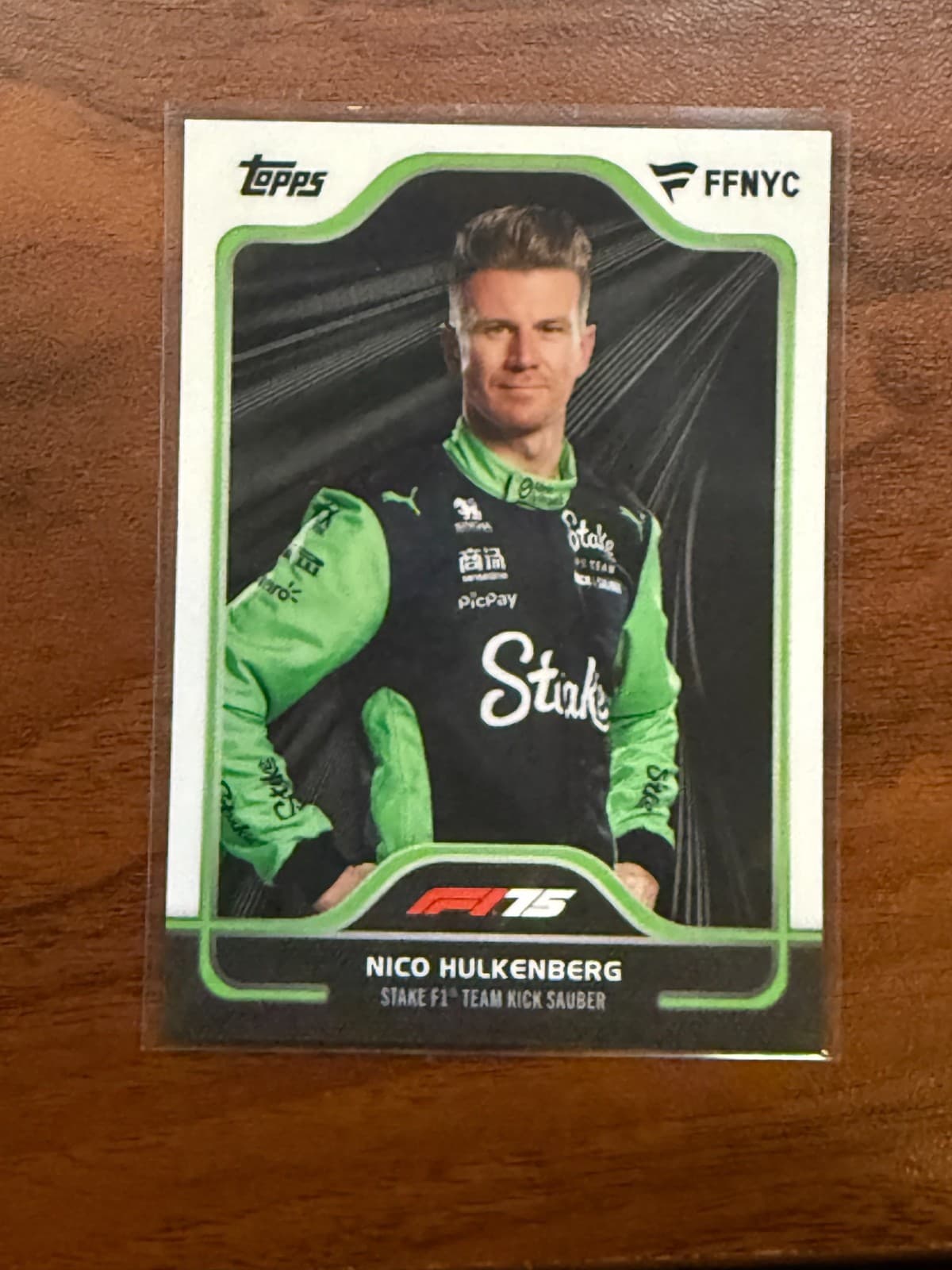 2025 Topps Fanatics Fest NYC FFNYC Formula 1 F1 Nico Hulkenberg