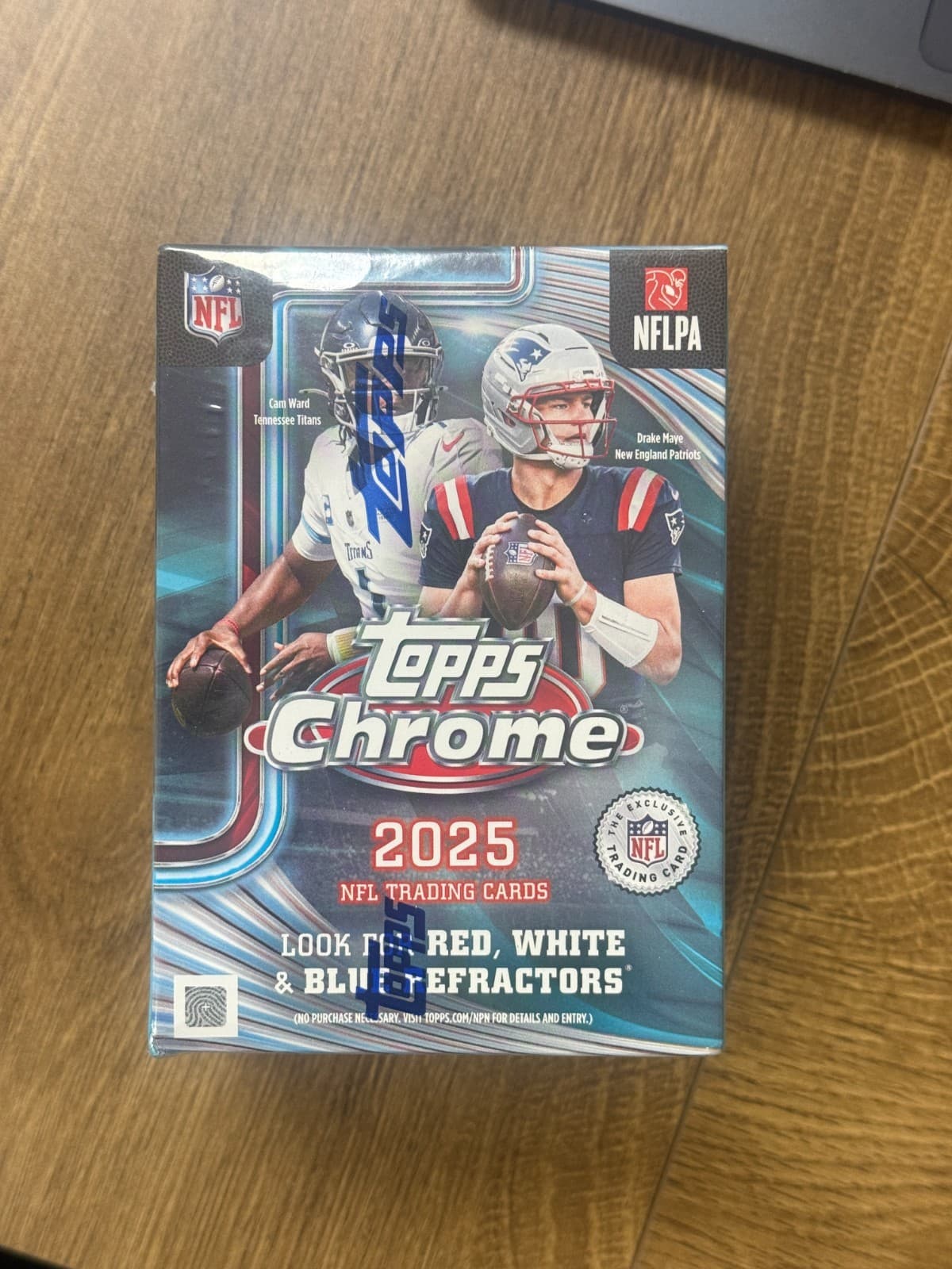 2025 Topps Chrome Football Value Blaster Box