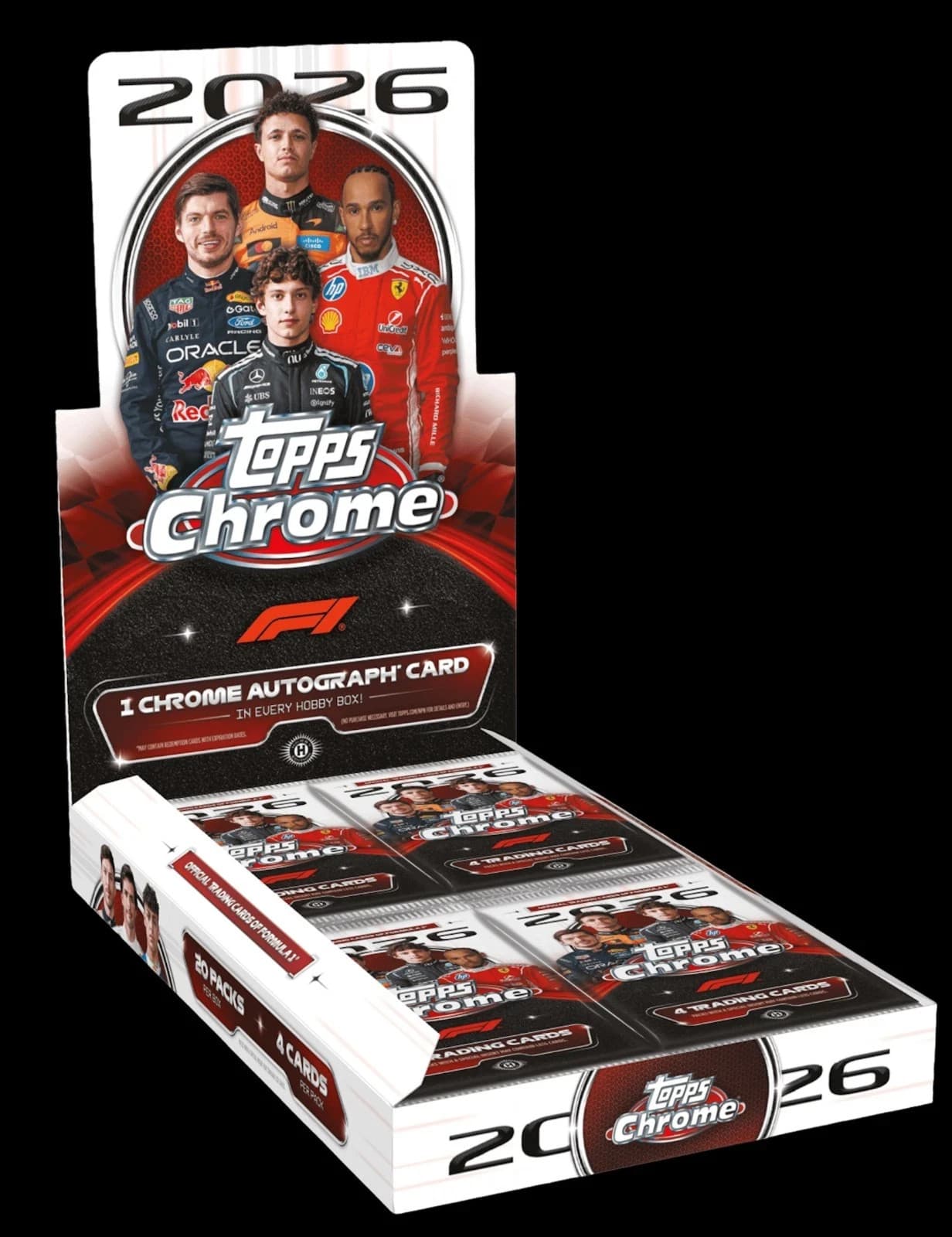 2026 Topps Chrome Formula 1 F1 Hobby Box
