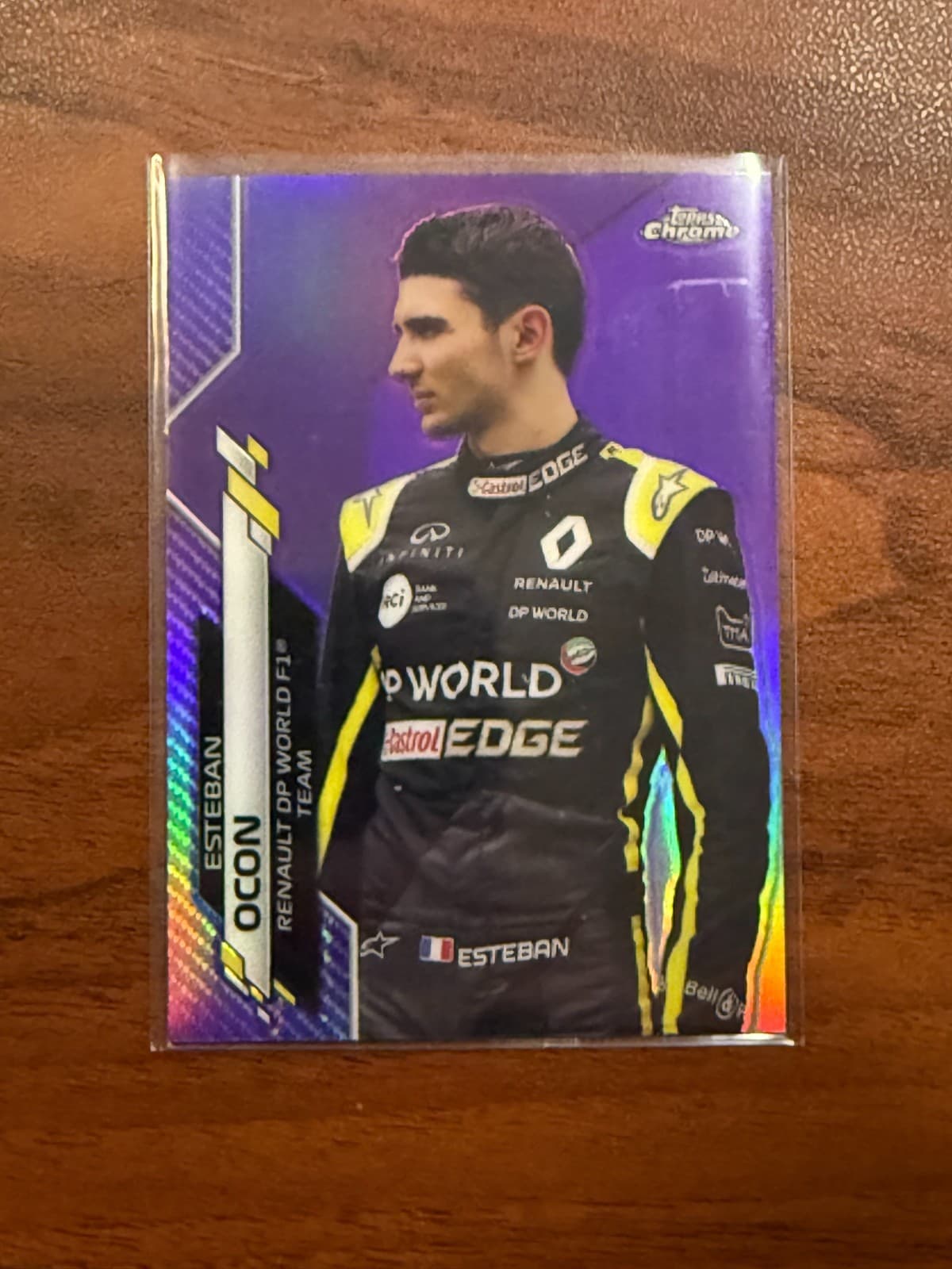2020 Topps Chrome Formula 1 F1 Esteban Ocon #183 /399